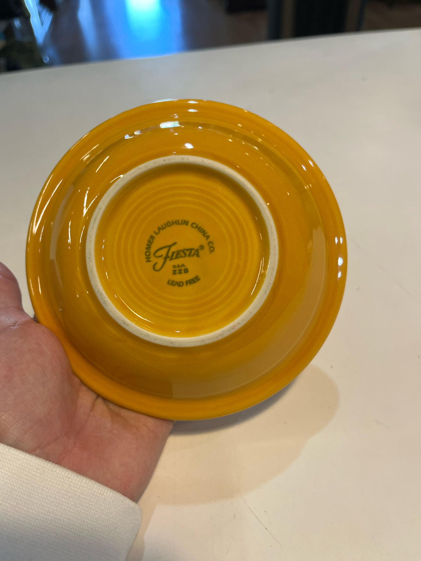 Fiestaware Mustard Yellow Ramekin Dish