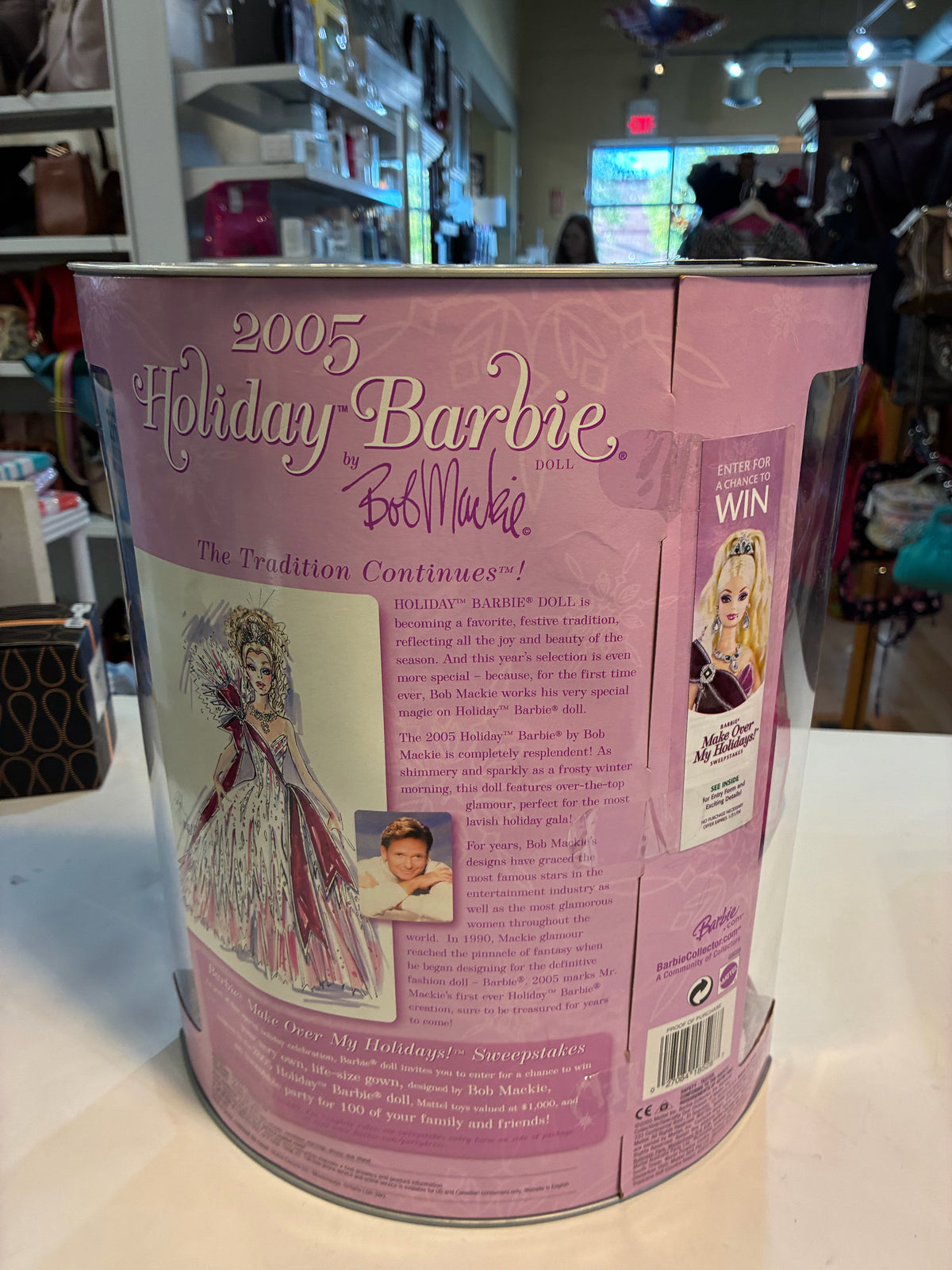 Barbie 2005 Bob Mackie "Holiday Barbie" Doll