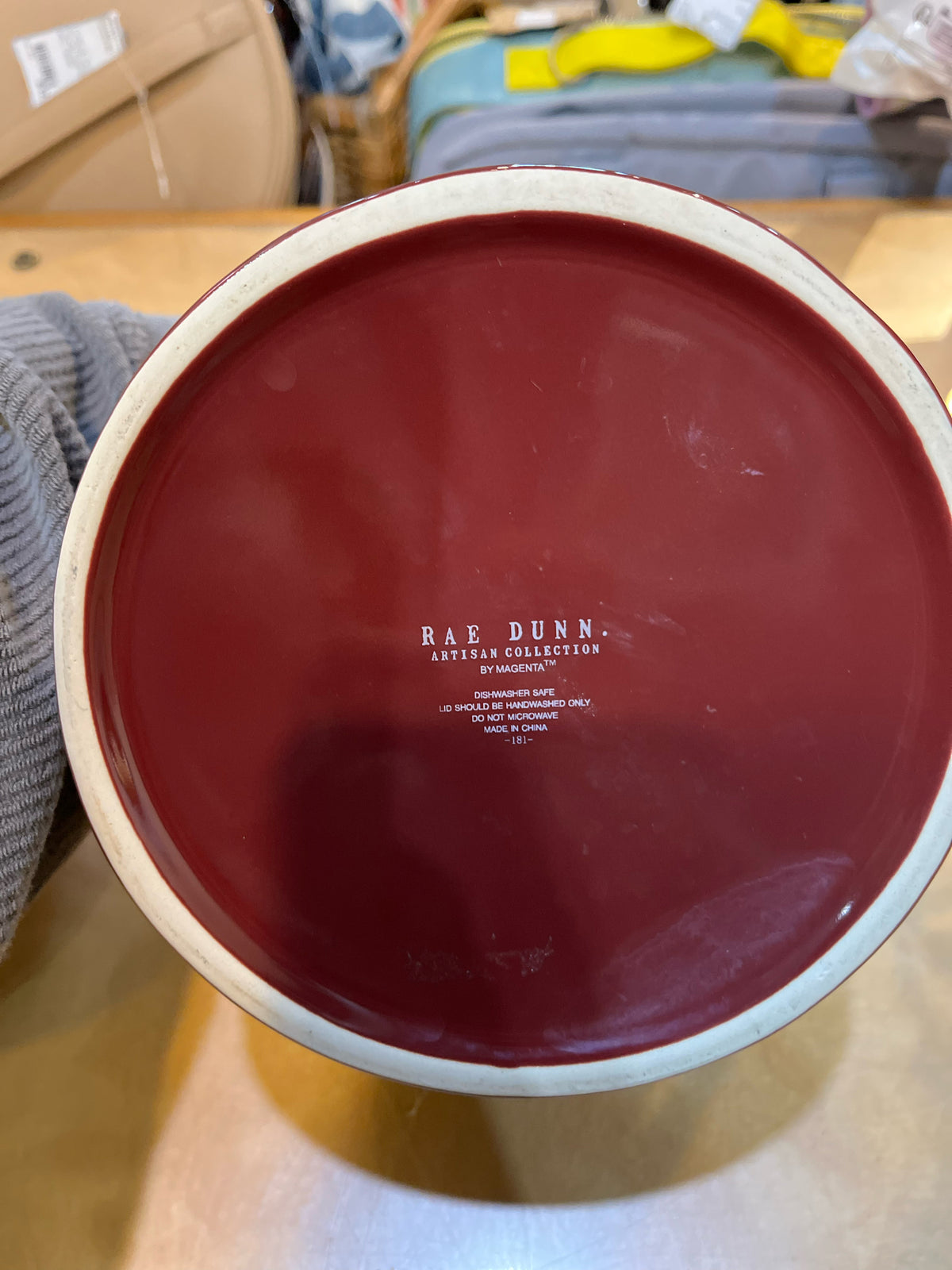 Rae Dunn “ Cookies” Jar