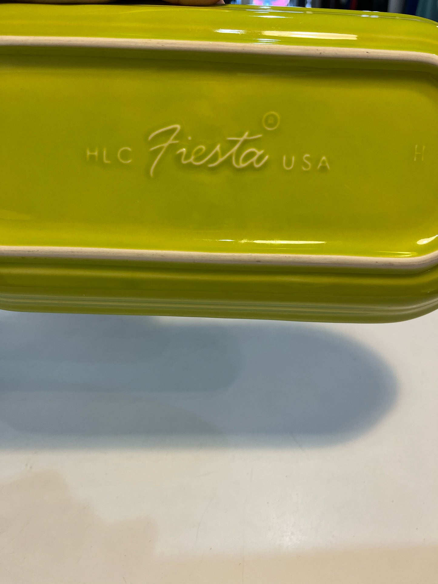 Fiesta ware Lime Green Oval Platter