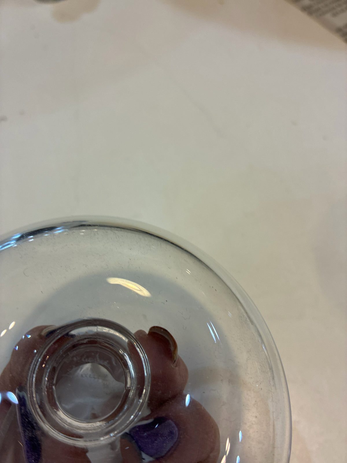 Lalique Crystal Sparrow Ring Trinket Dish