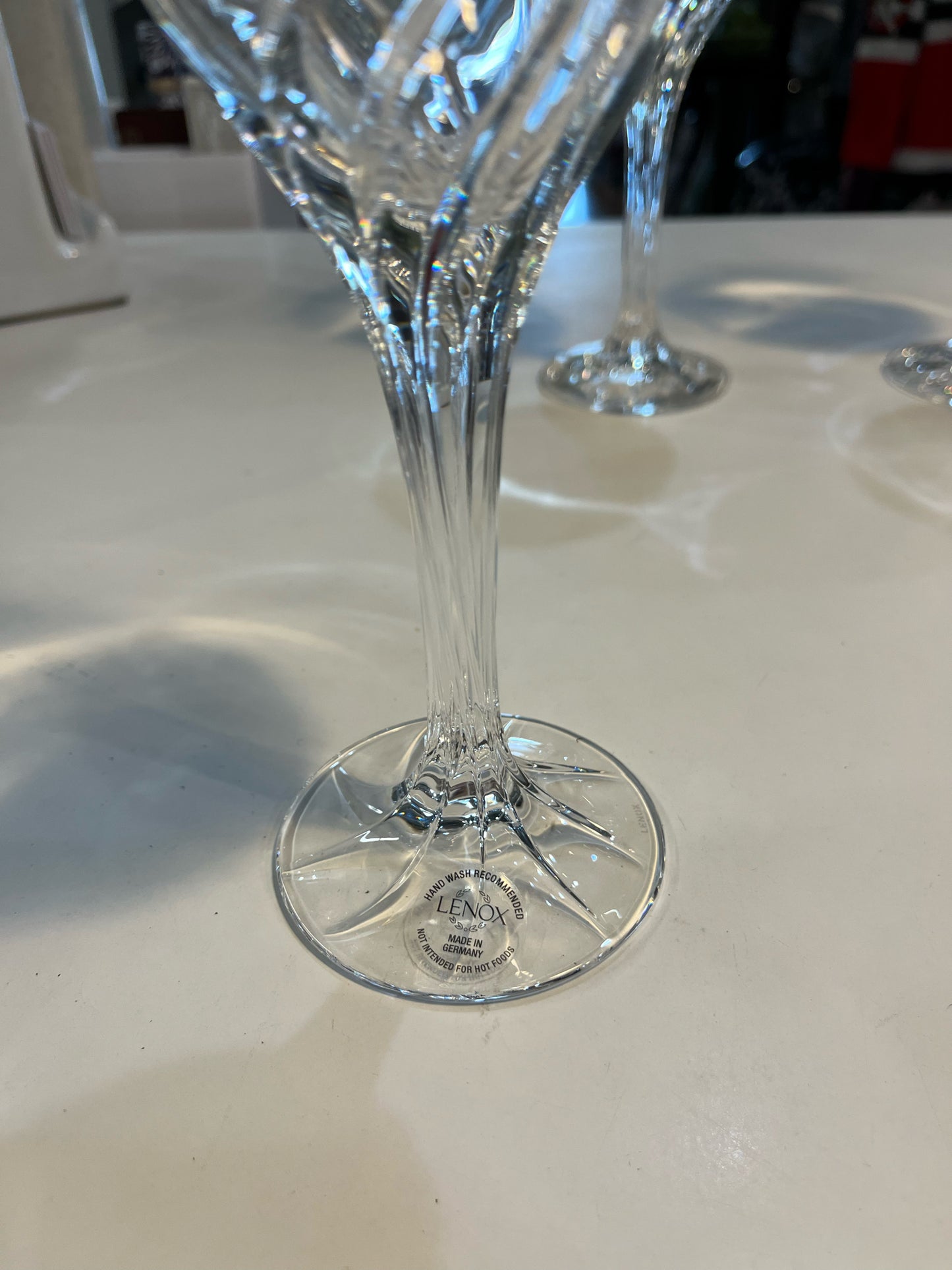 Lenox "Debut" Crystal Wine Glass Set of 5