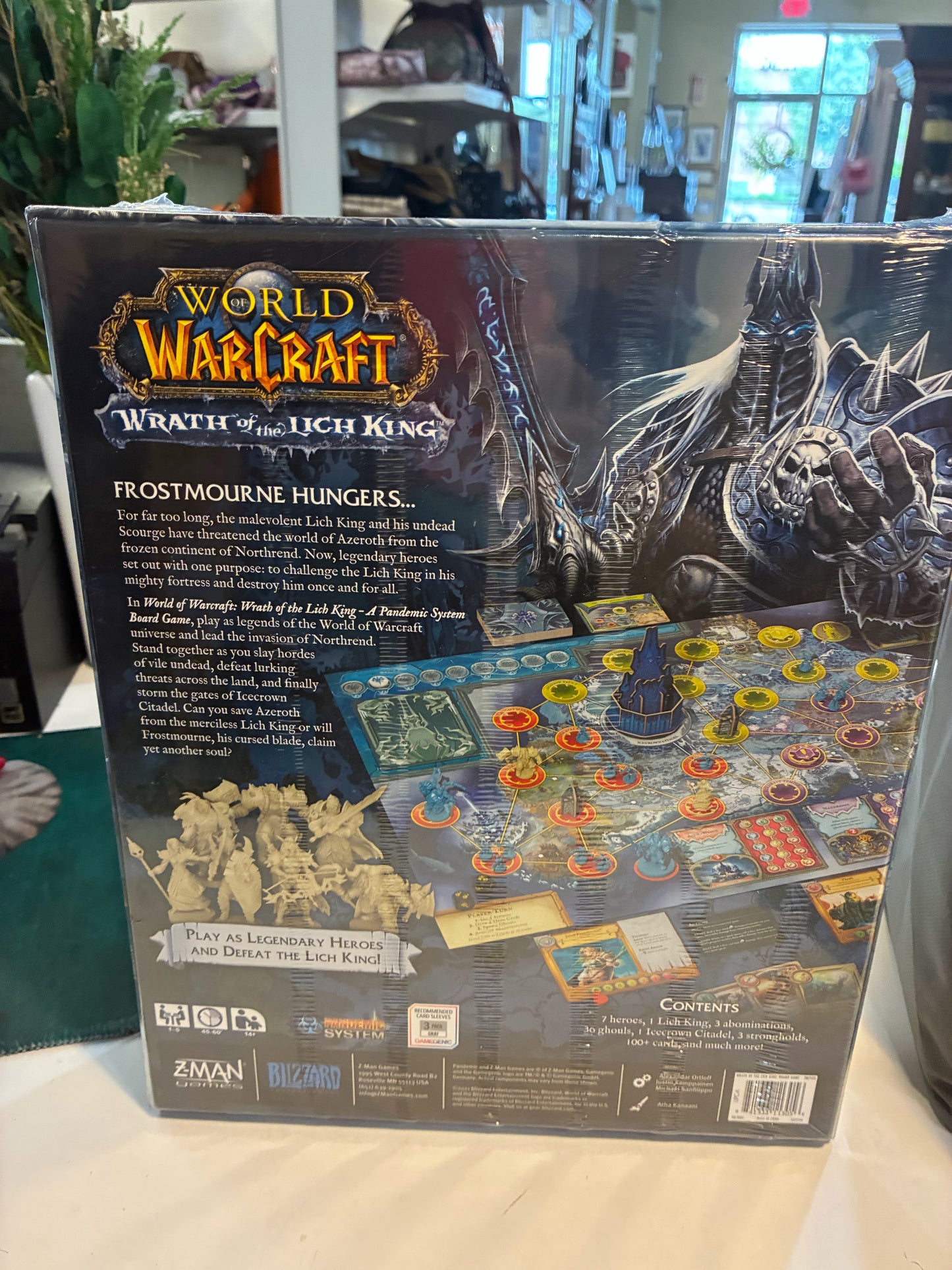World of Warcraf: Wrath of the Lich King Board Game