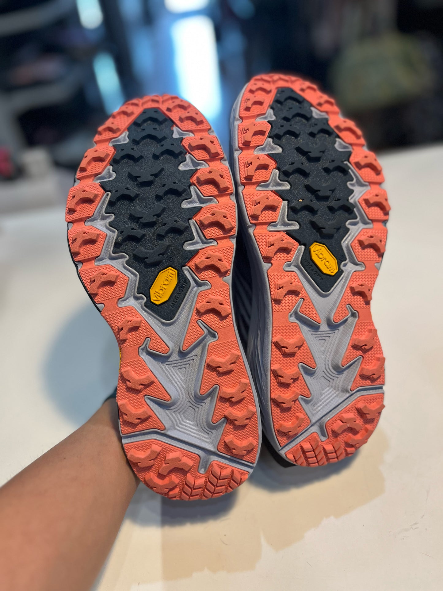 8.5 Hoka Blue Sneakers