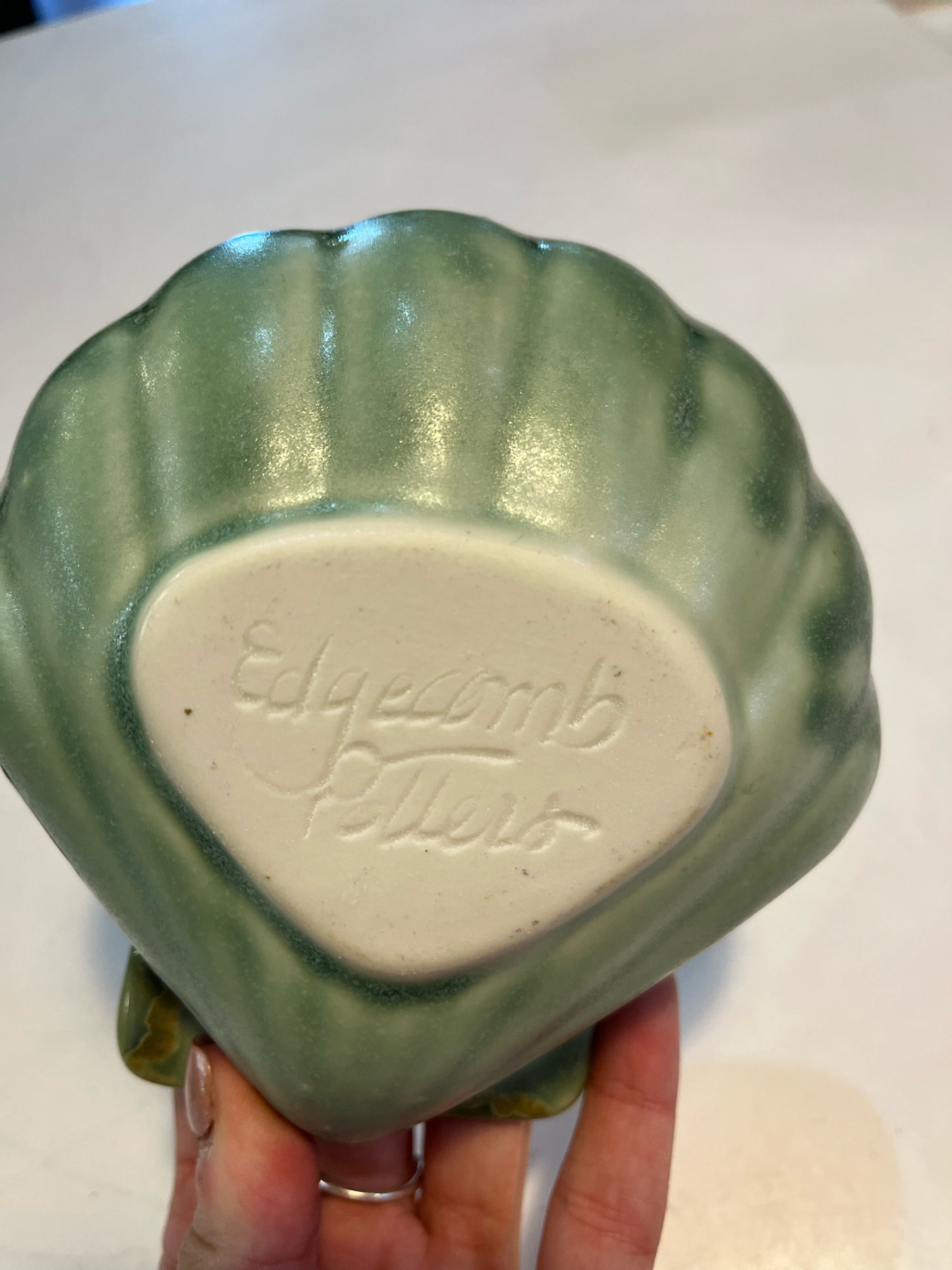 Edgecomb Potters Seashell Trinket Dish