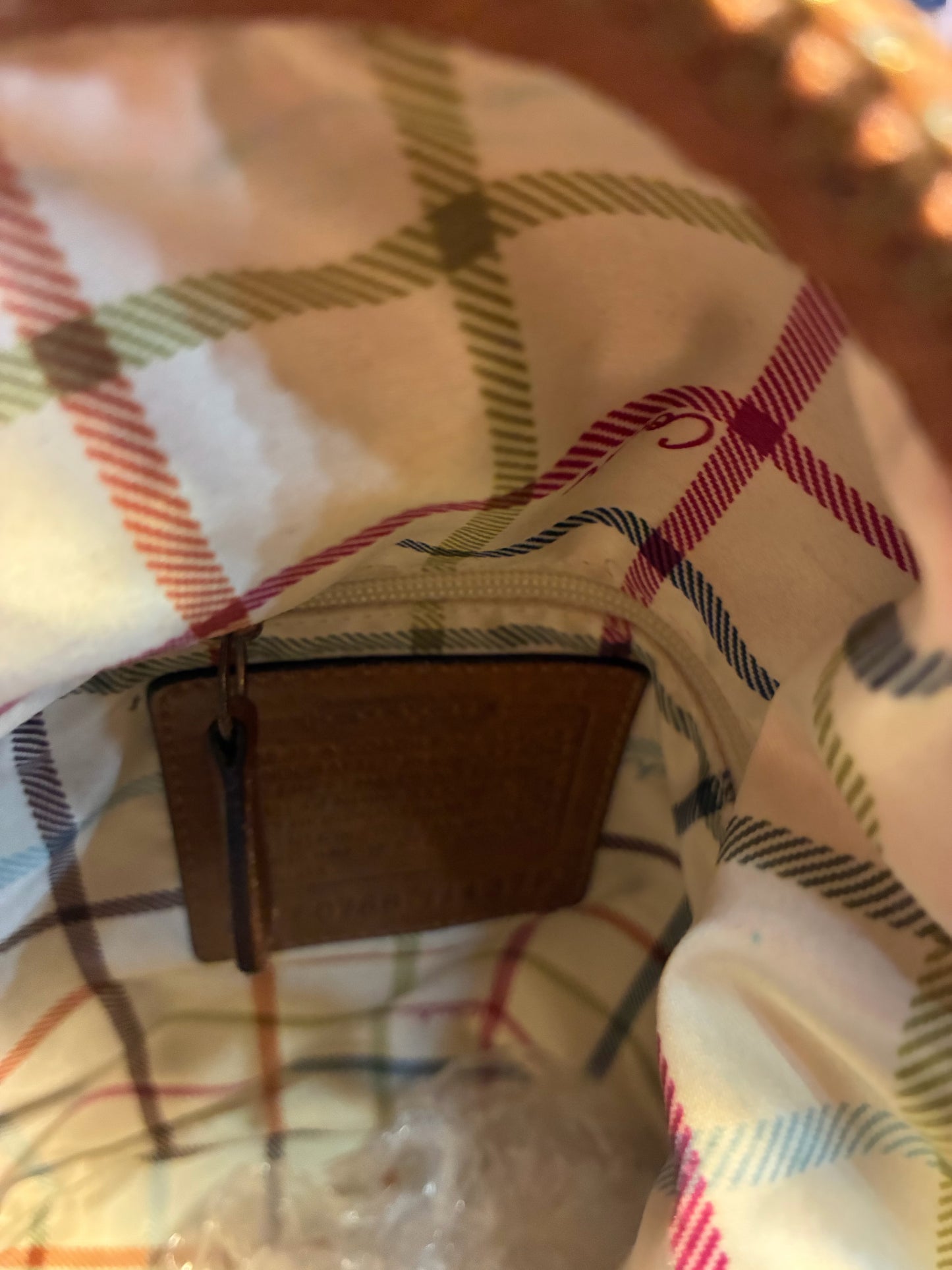 Vintage Coach "Bleecker Signature Bucket Bag"