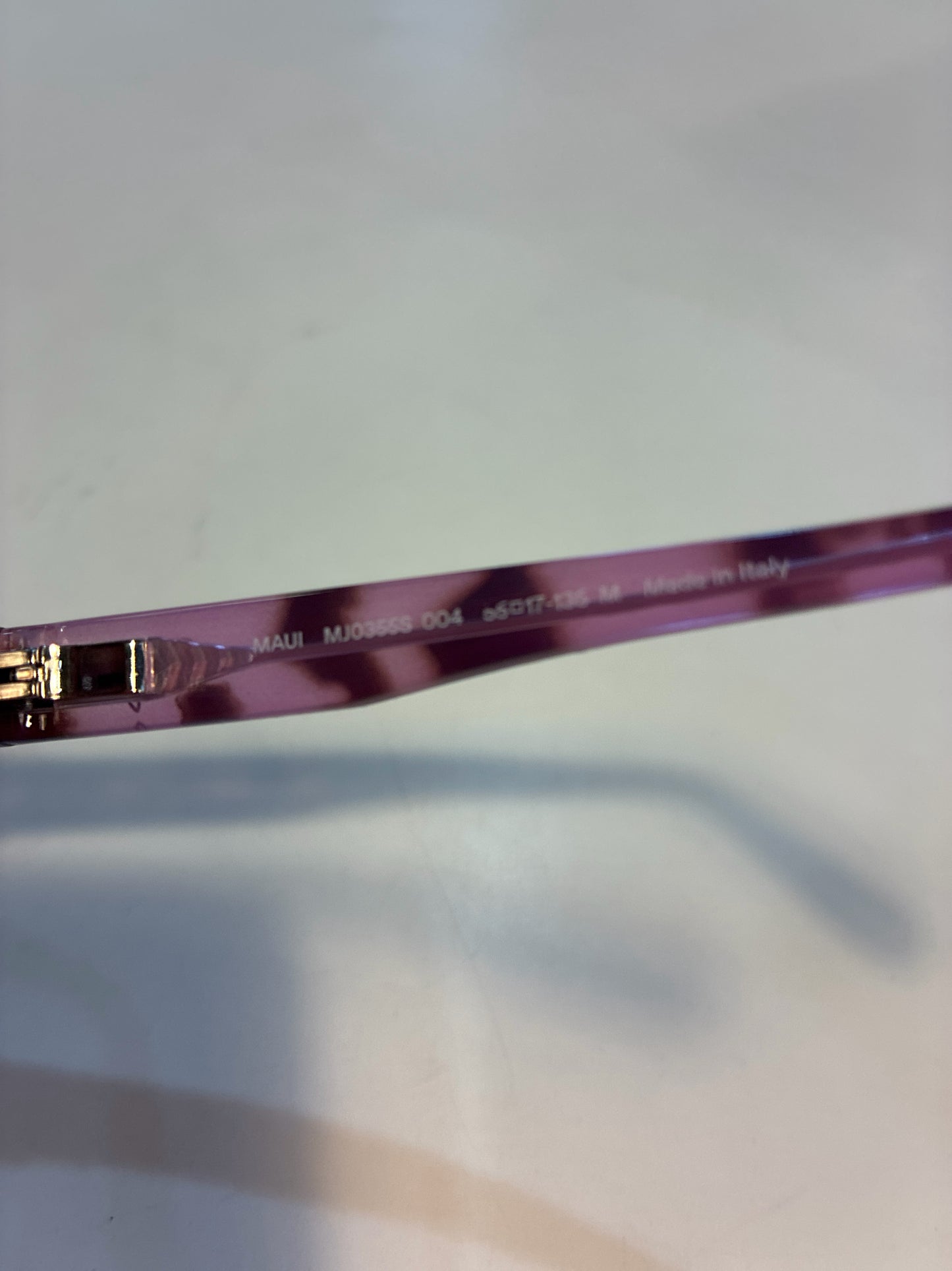 Maui Jim Pink Tortoise Sunglasses