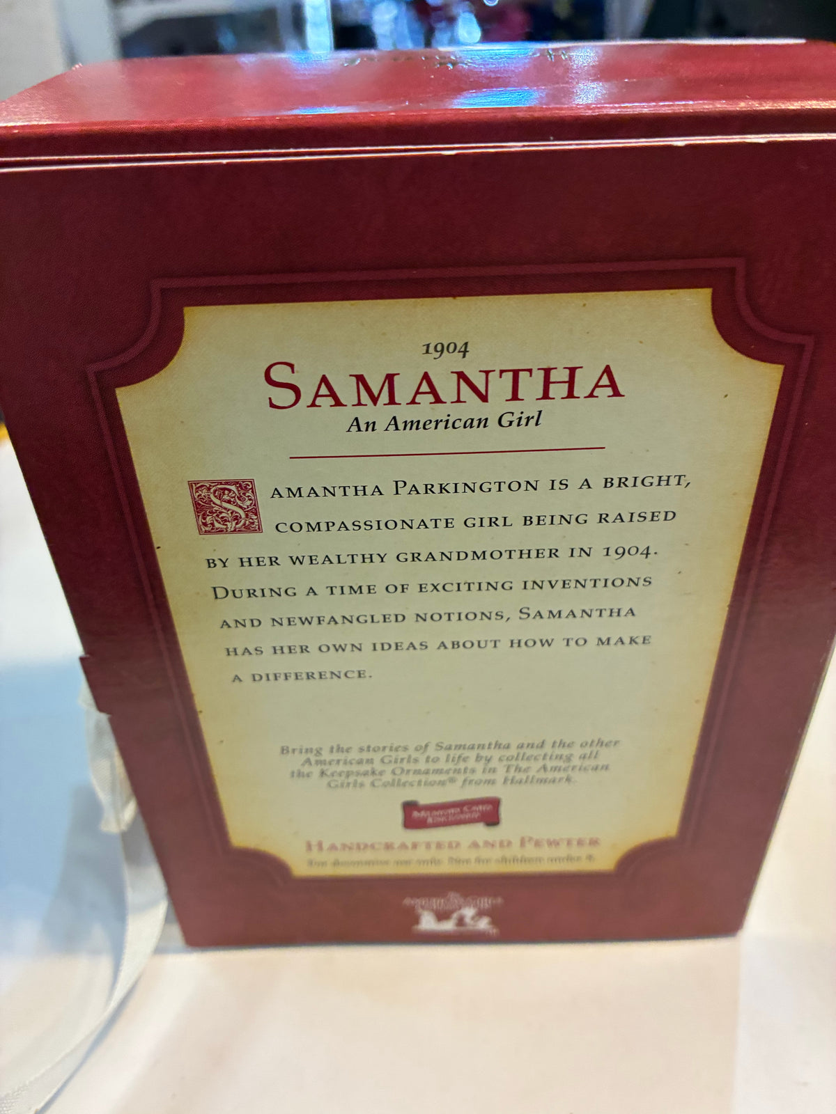 Hallmark x American Girls Collection "Samantha" Ornament