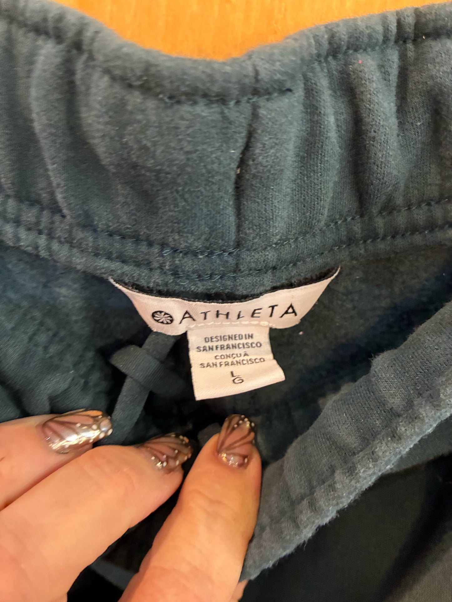 Athleta Teal Sweatpants