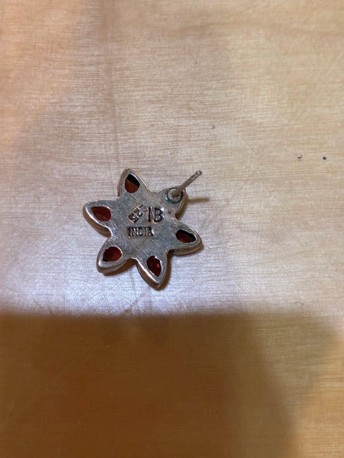 Nicky Butler Garnet and Moonstone Stud Earrings