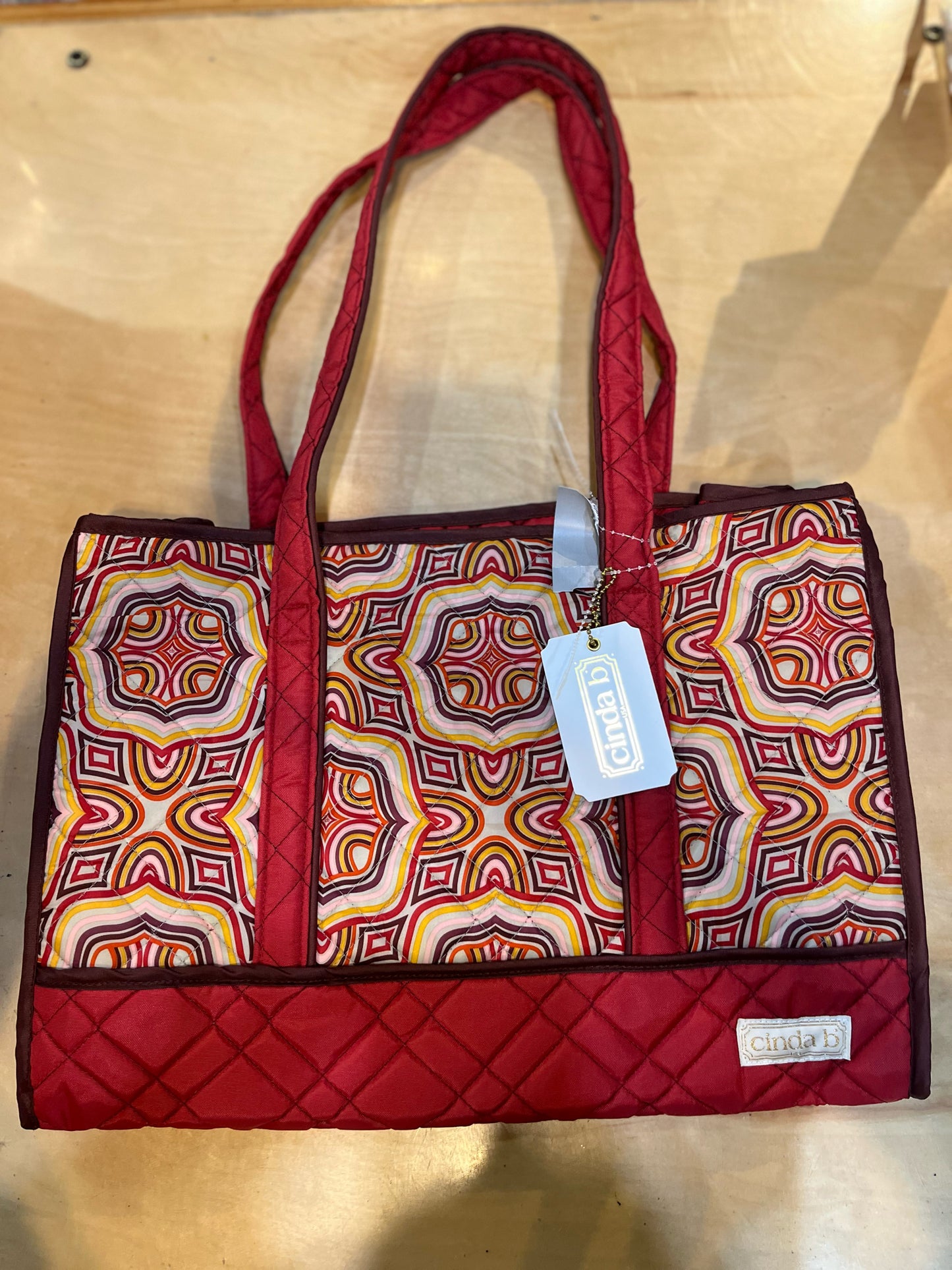 NWT Cinda b “Amore Market” Tote