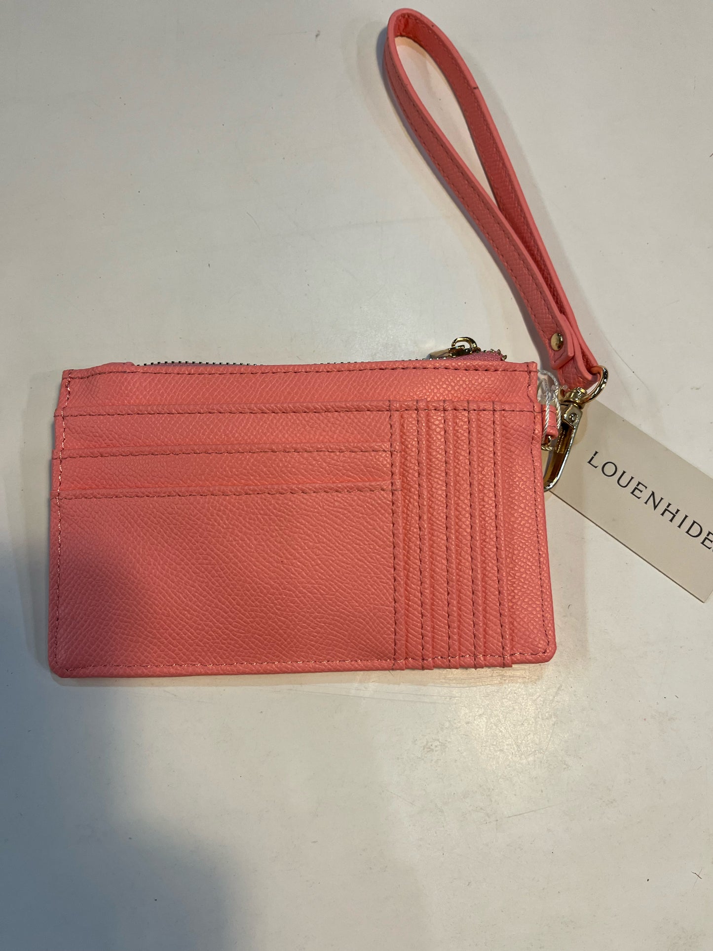 NWT Louenhide Pink "Talia" Wristlet