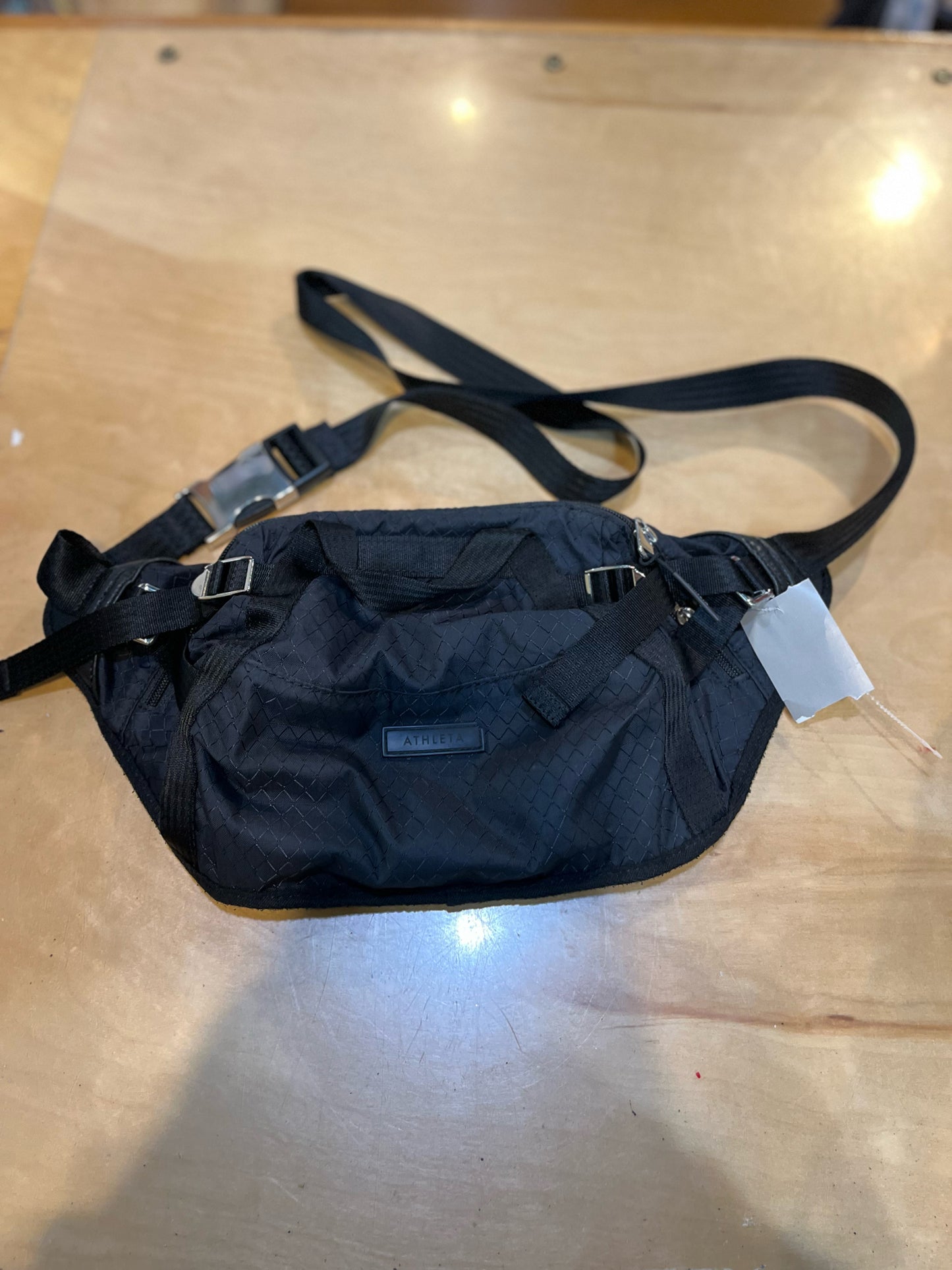 Athleta Black “Excursion Belt” Handbag