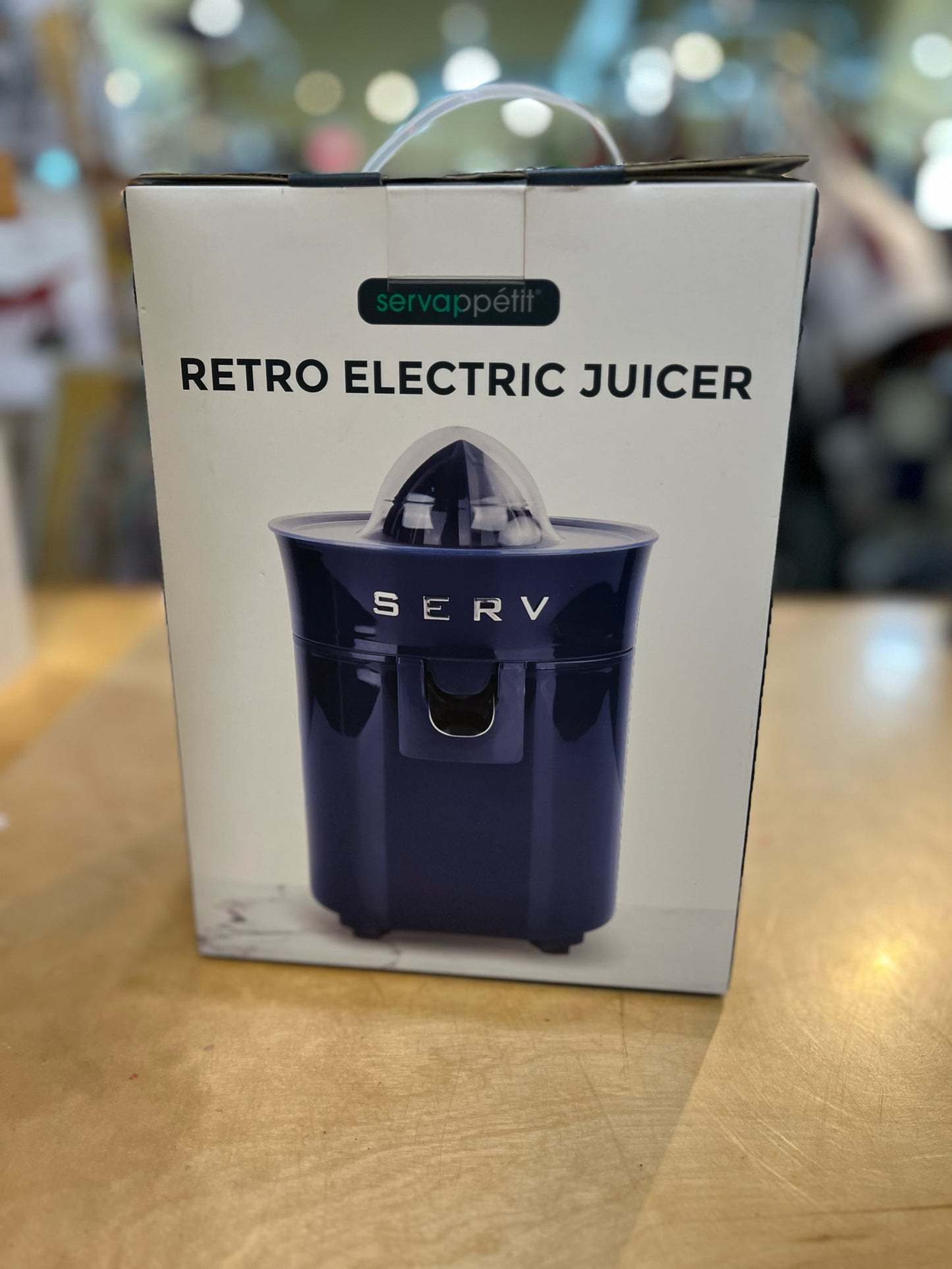 Servappetit Navy Retro Electric Juicer