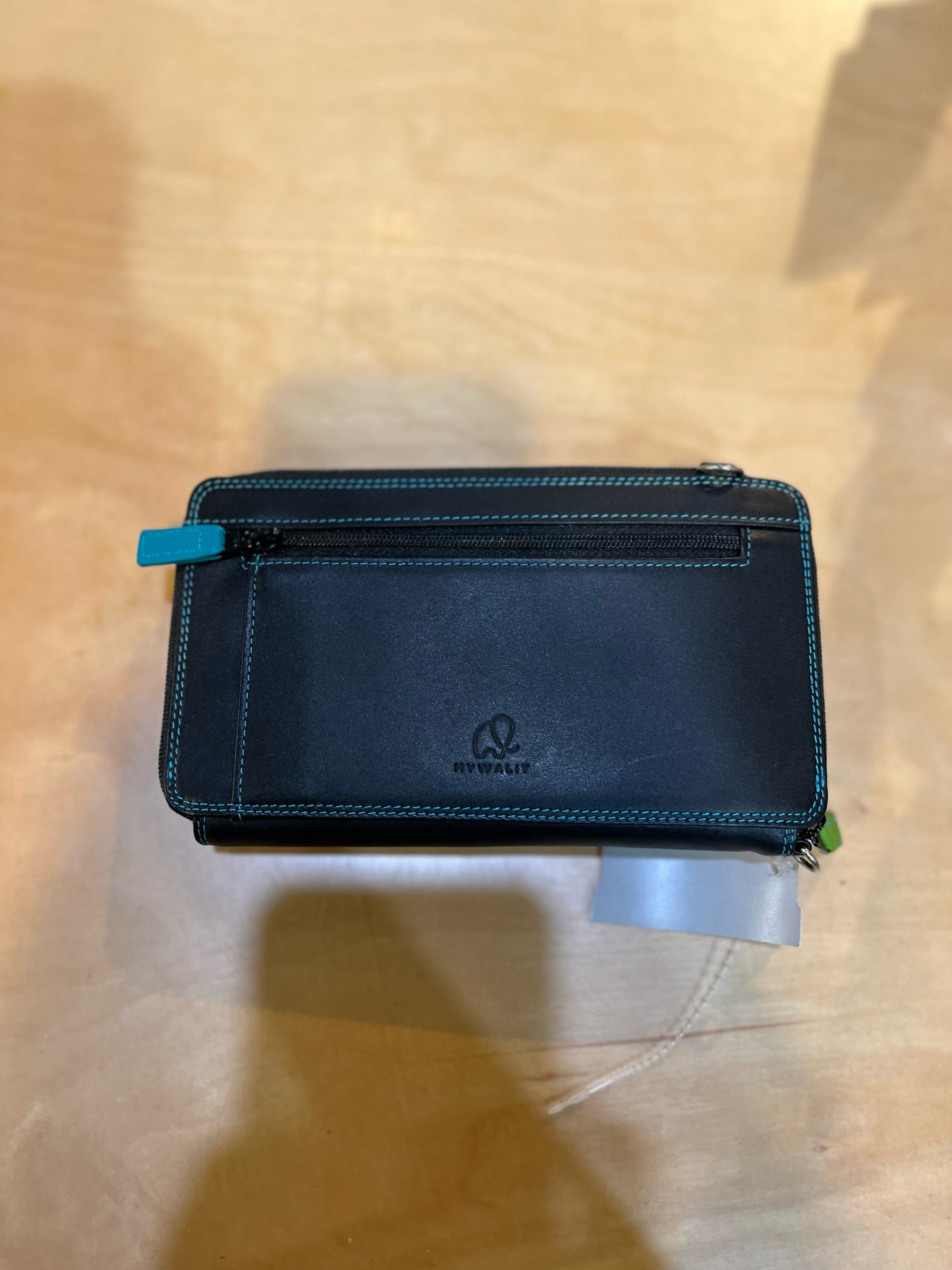 NWT Mywalit “Black Zip Round Multi-Purse” Crossbody