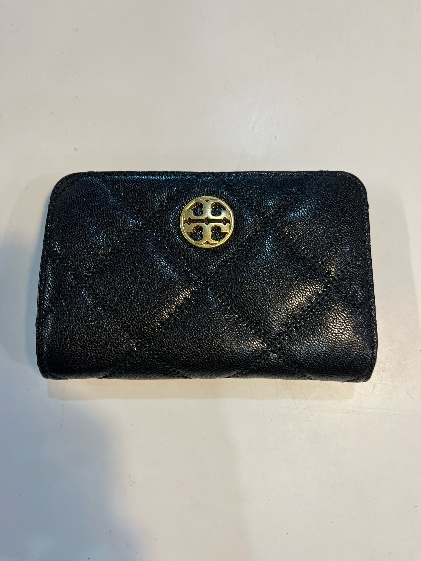 Tory Burch Black "Willa Medium" Wallet