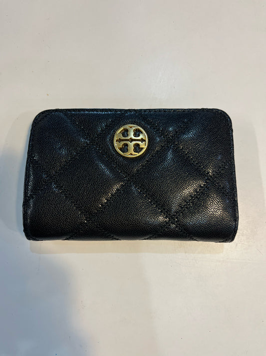 Tory Burch Black "Willa Medium" Wallet