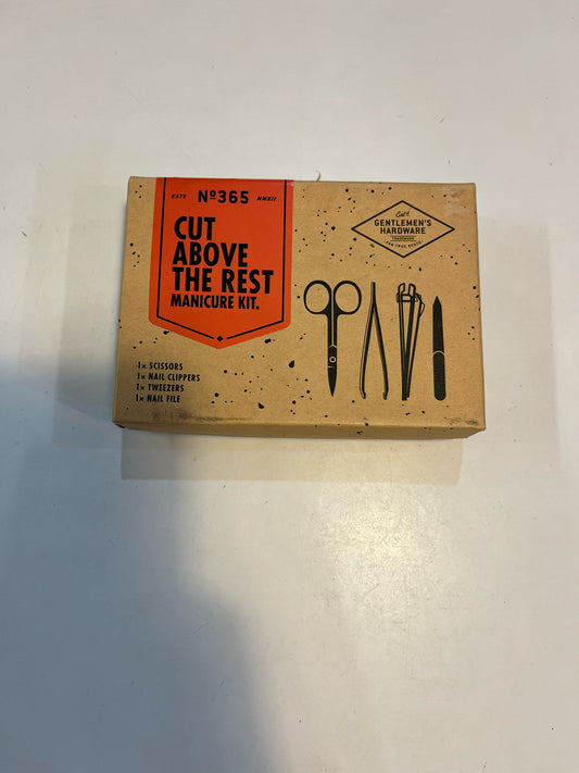 Gentlemen's Hardware "Cut Above the Rest" Manicure Kit