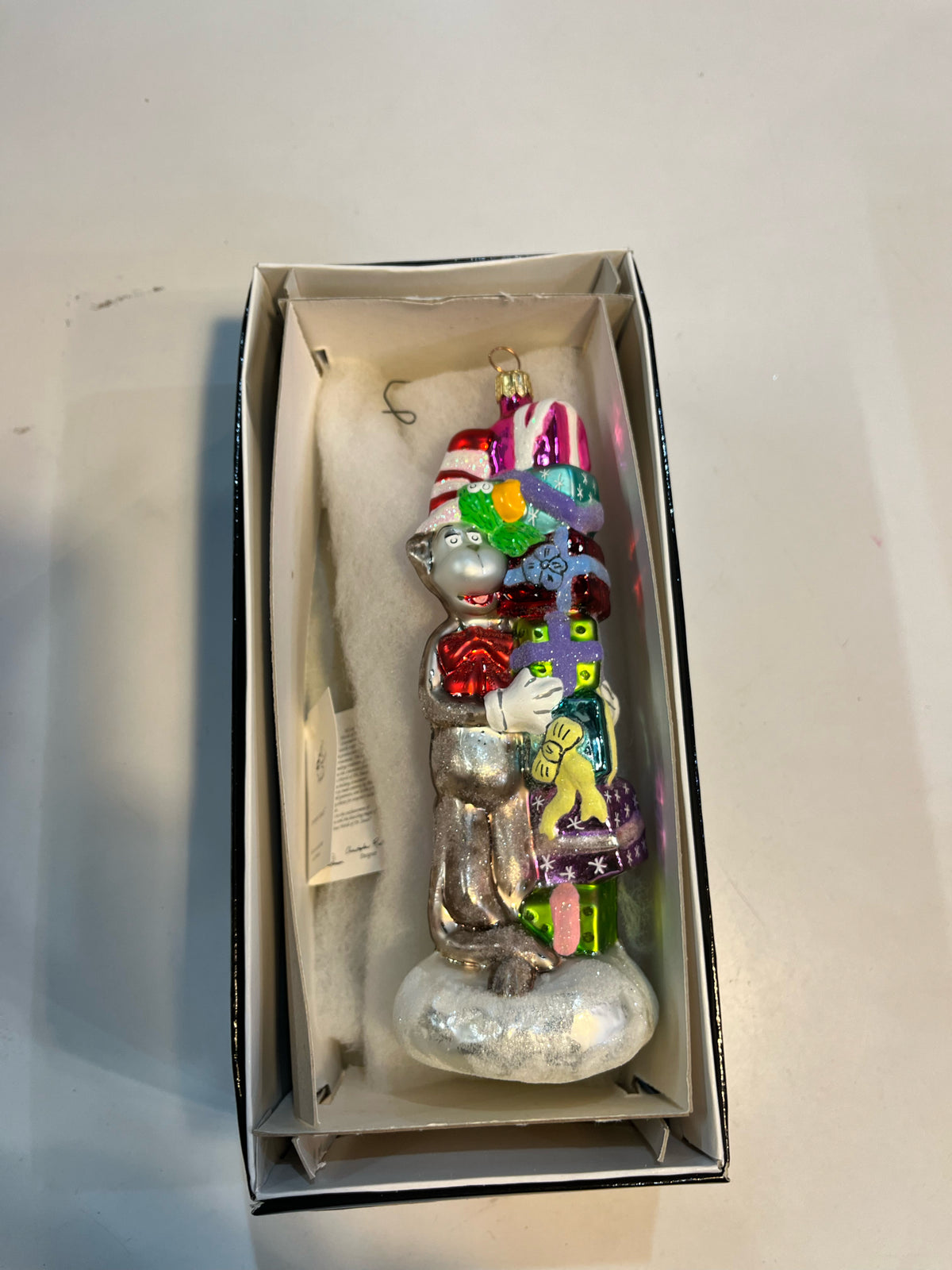 christopher radko cat in the hat ornament