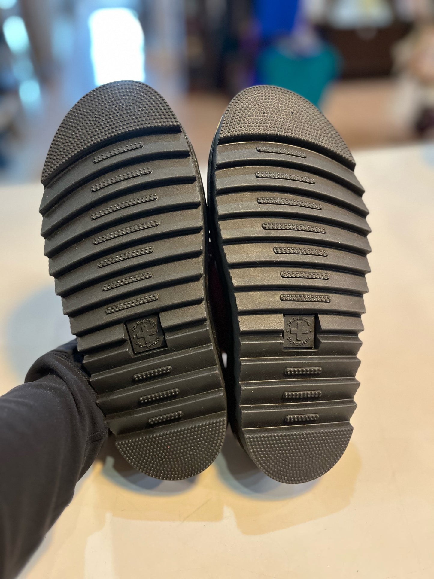 NWT Pink "Raine" Dr. Martens Sandals