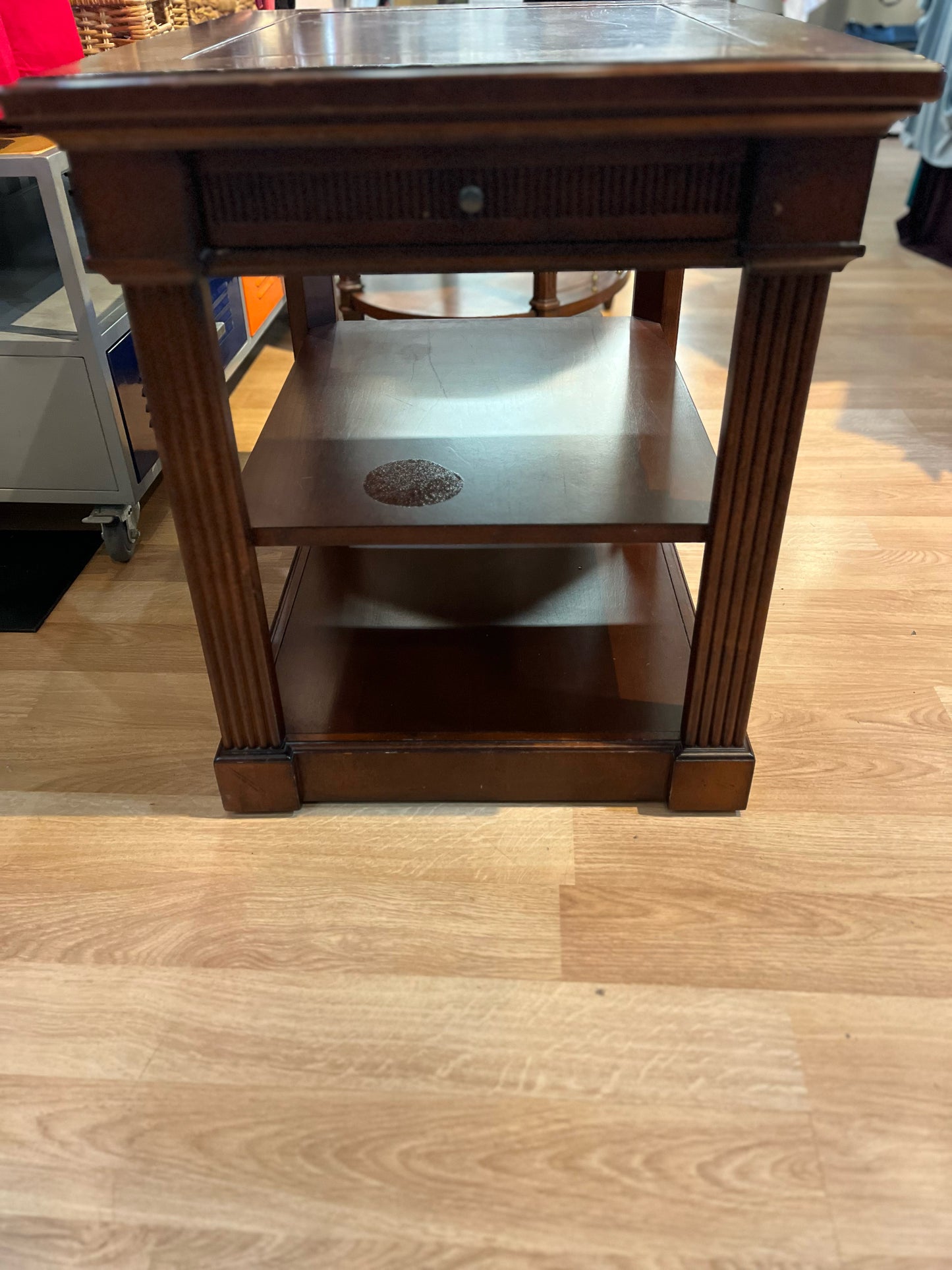 Bassett John Elway Collection Brown End Table