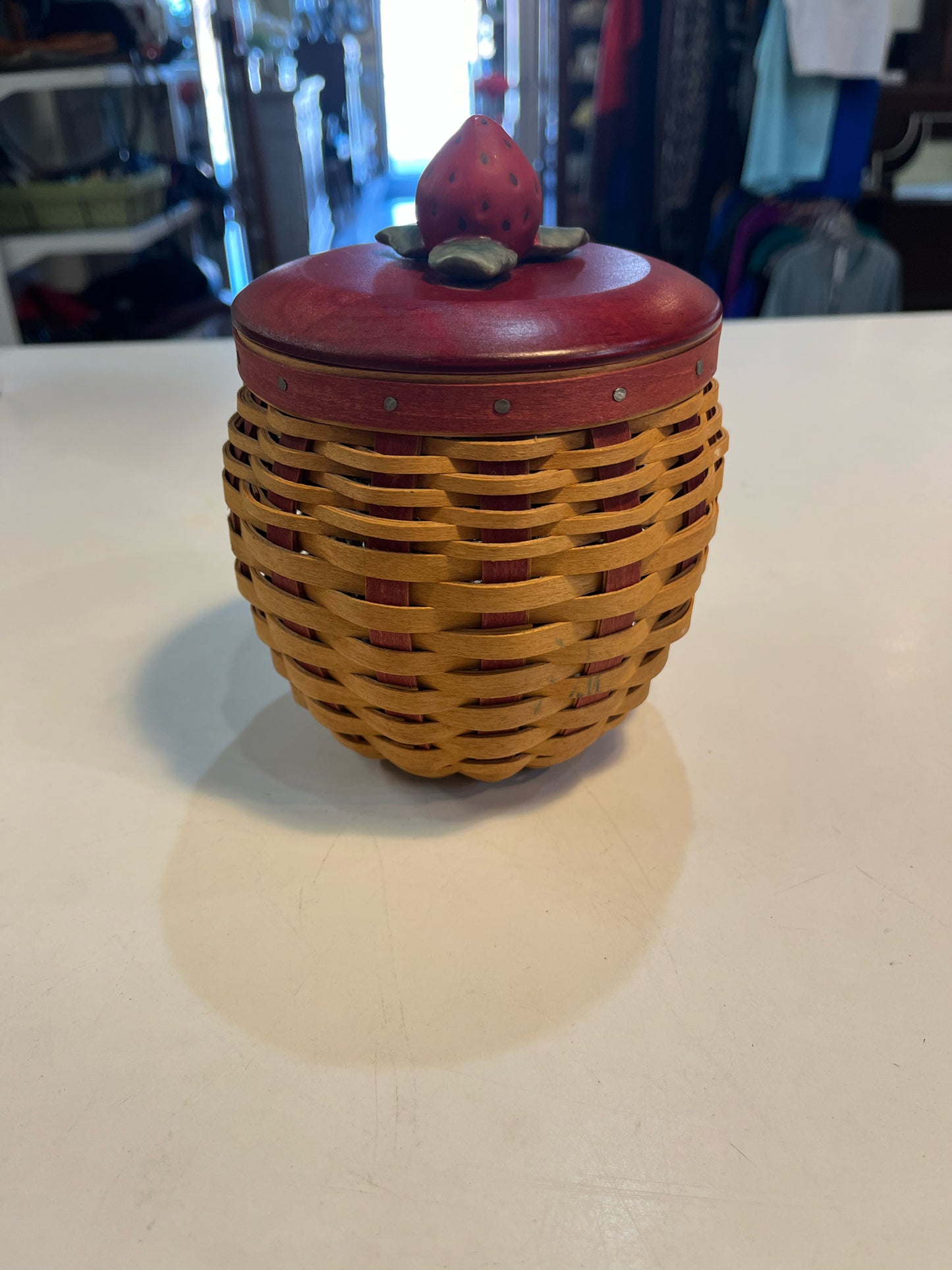 Longaberger Small Strawberry Basket