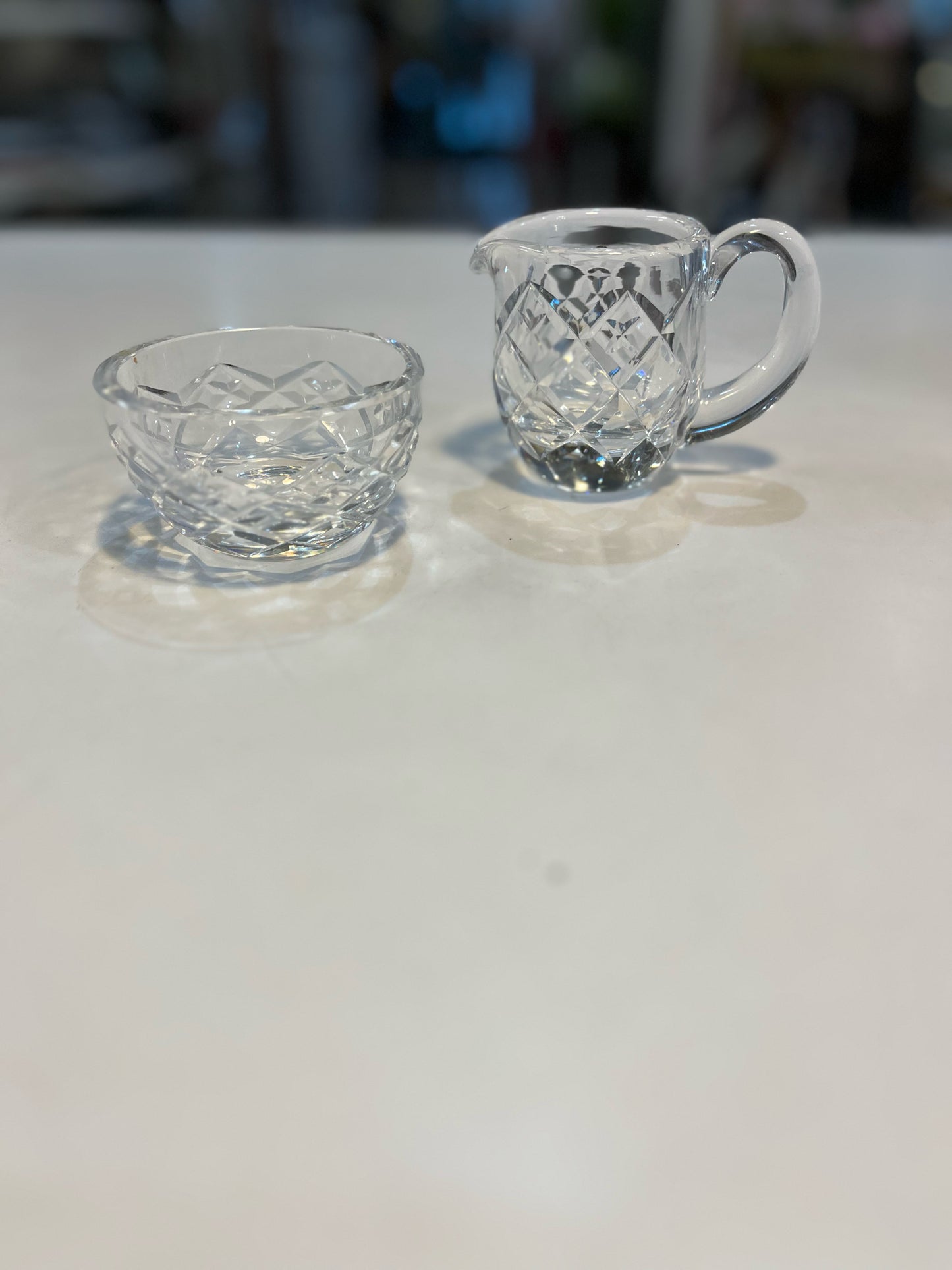 Waterford Sugar & Bowl Set