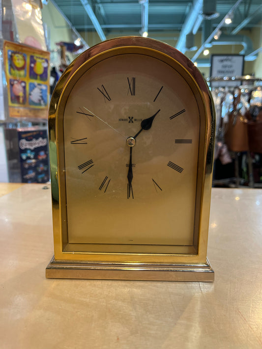 Howard Miller Brass Clock
