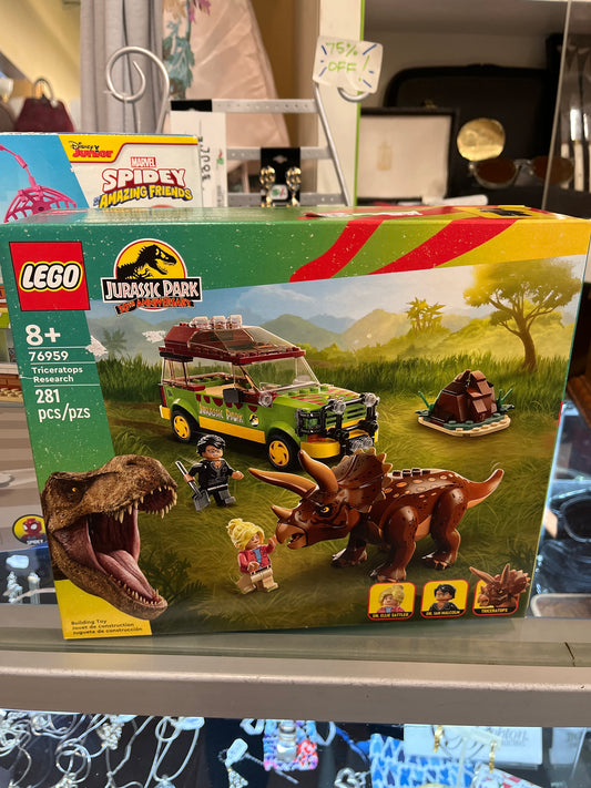 Lego Jurassic Park Triceratops Research