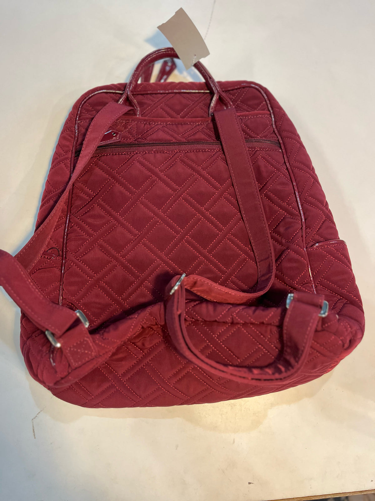 Vera Bradley Burgundy XL Backpack