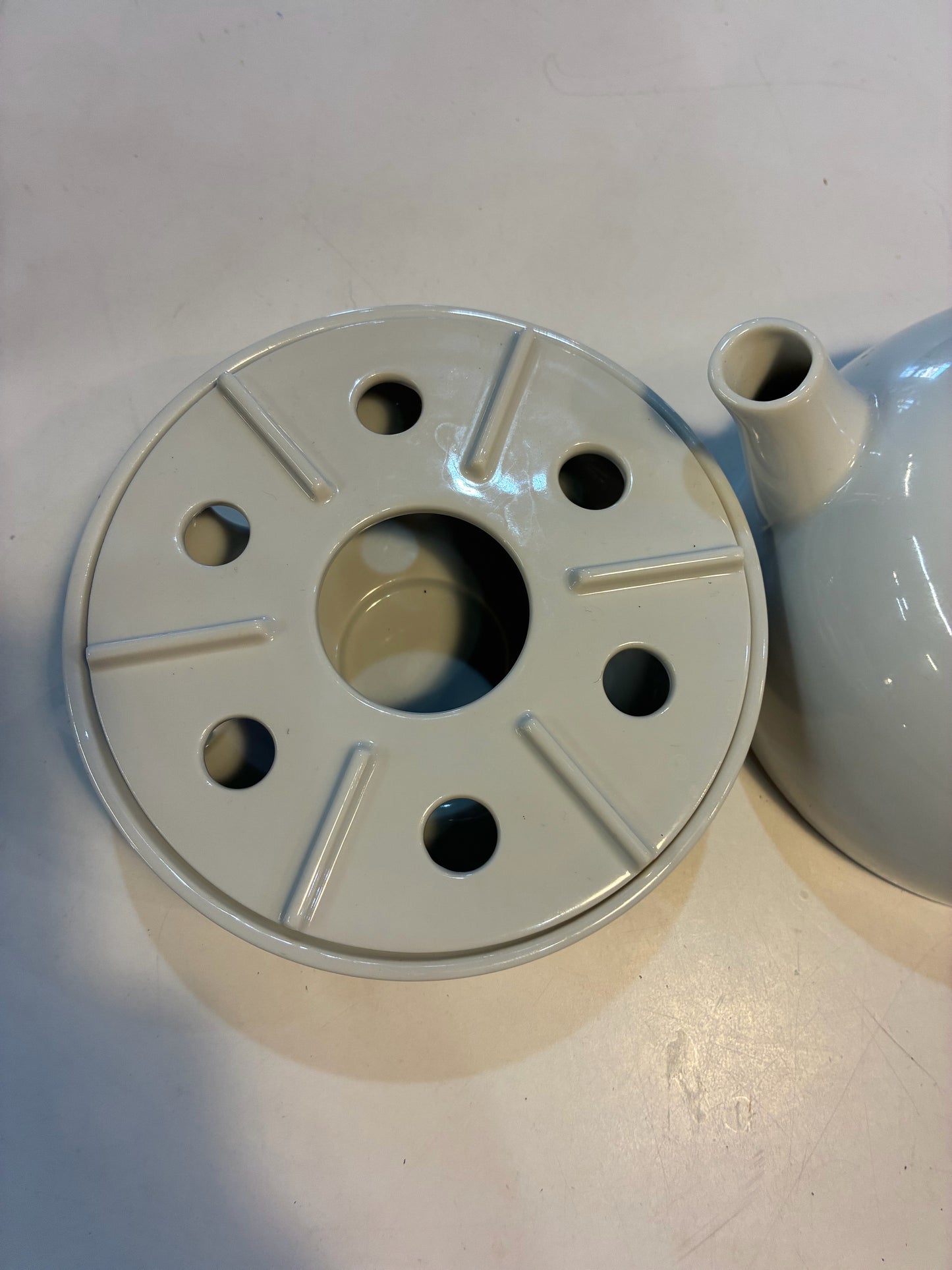 Vintage Pier One Porcelain Tea Pot