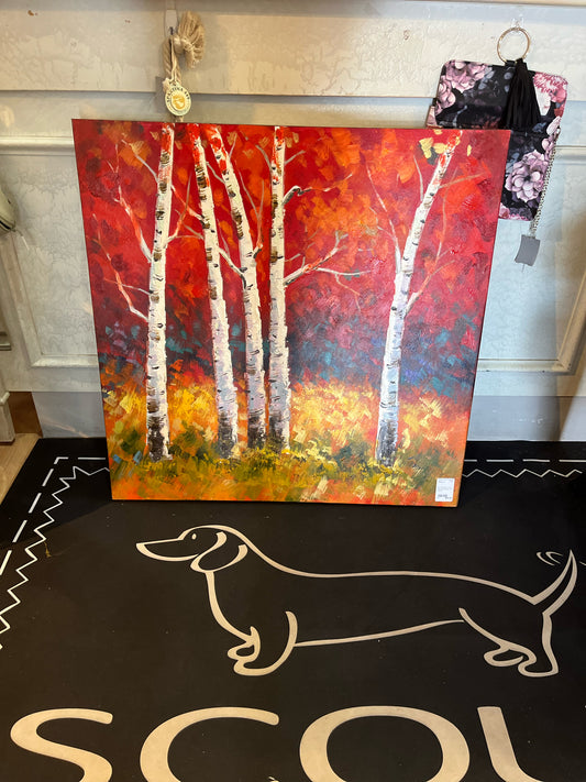 Pier One Birch Tree Art