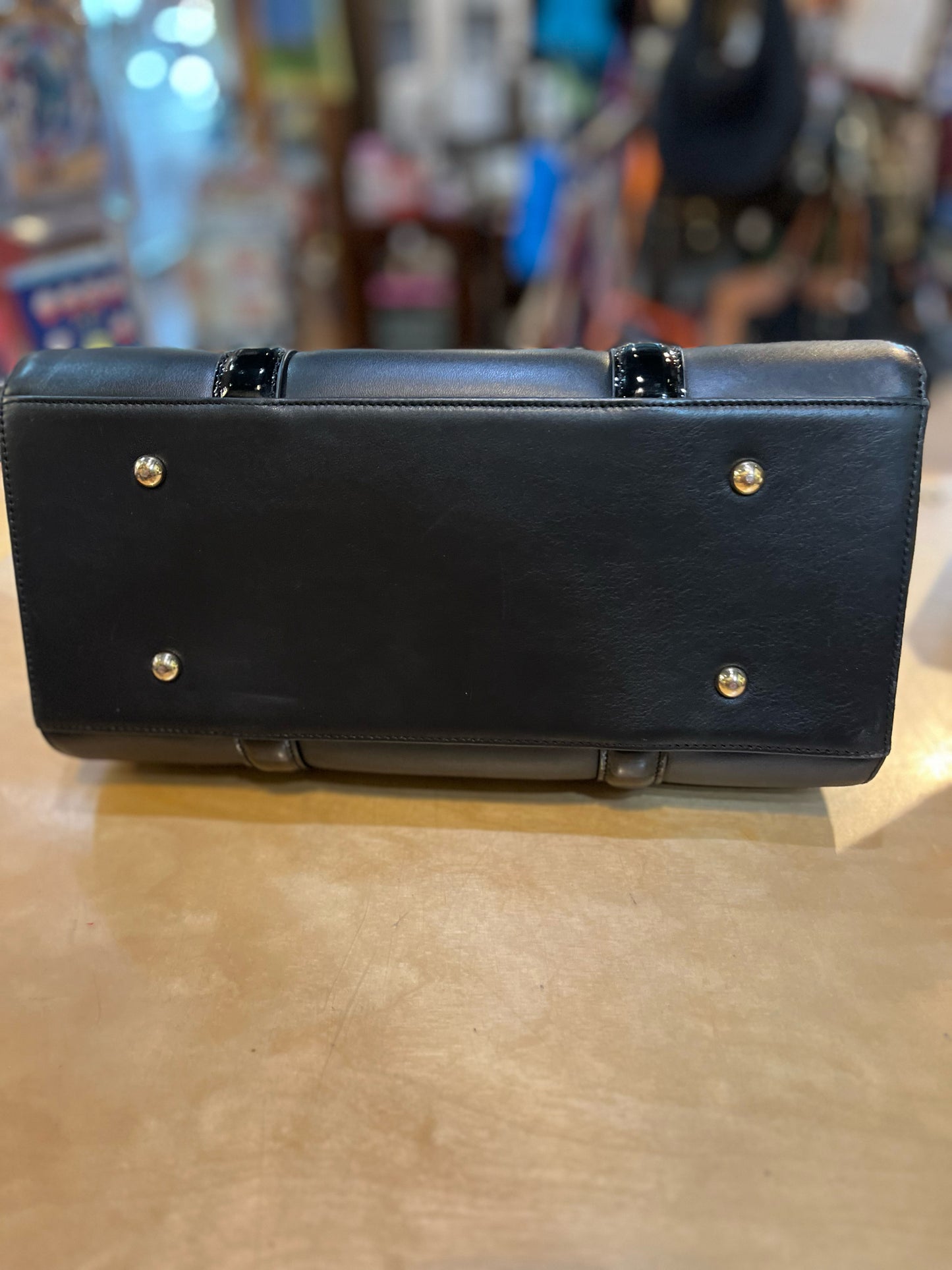 St. John Patent Leather Tote