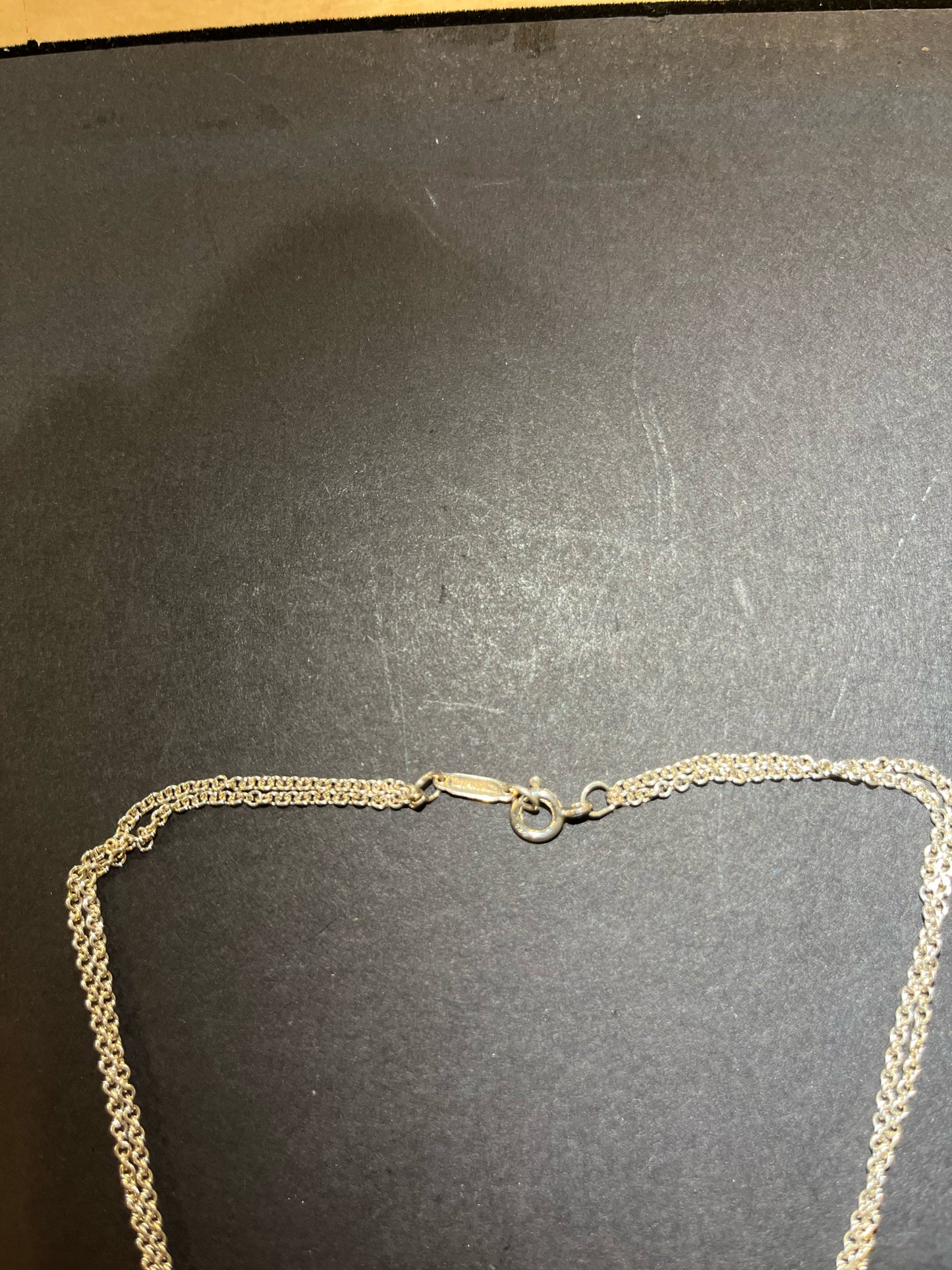 Tiffany & Co. Sterling Silver Infinity Necklace