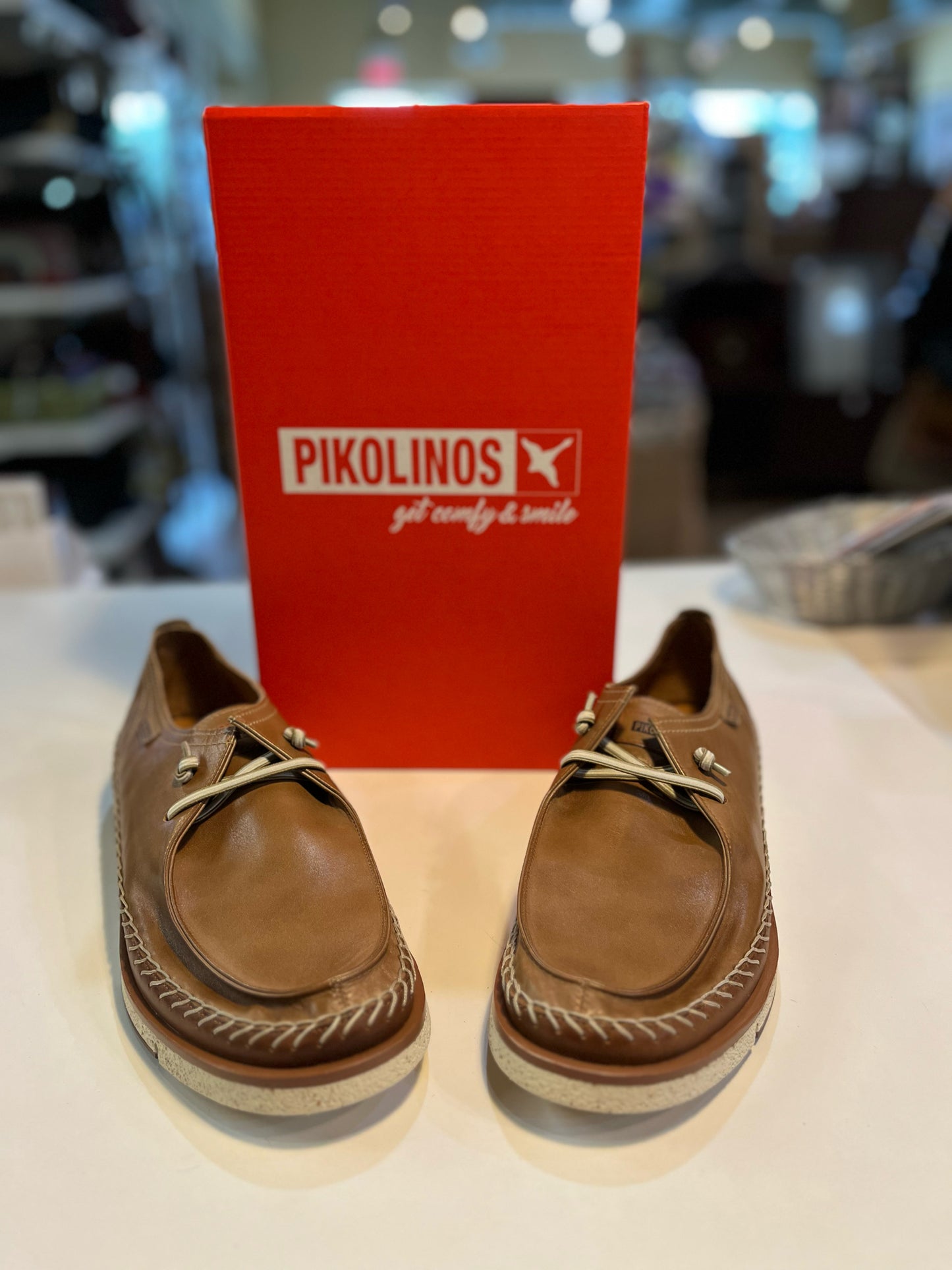 Pikolino San Juan Castor Leather Loafers