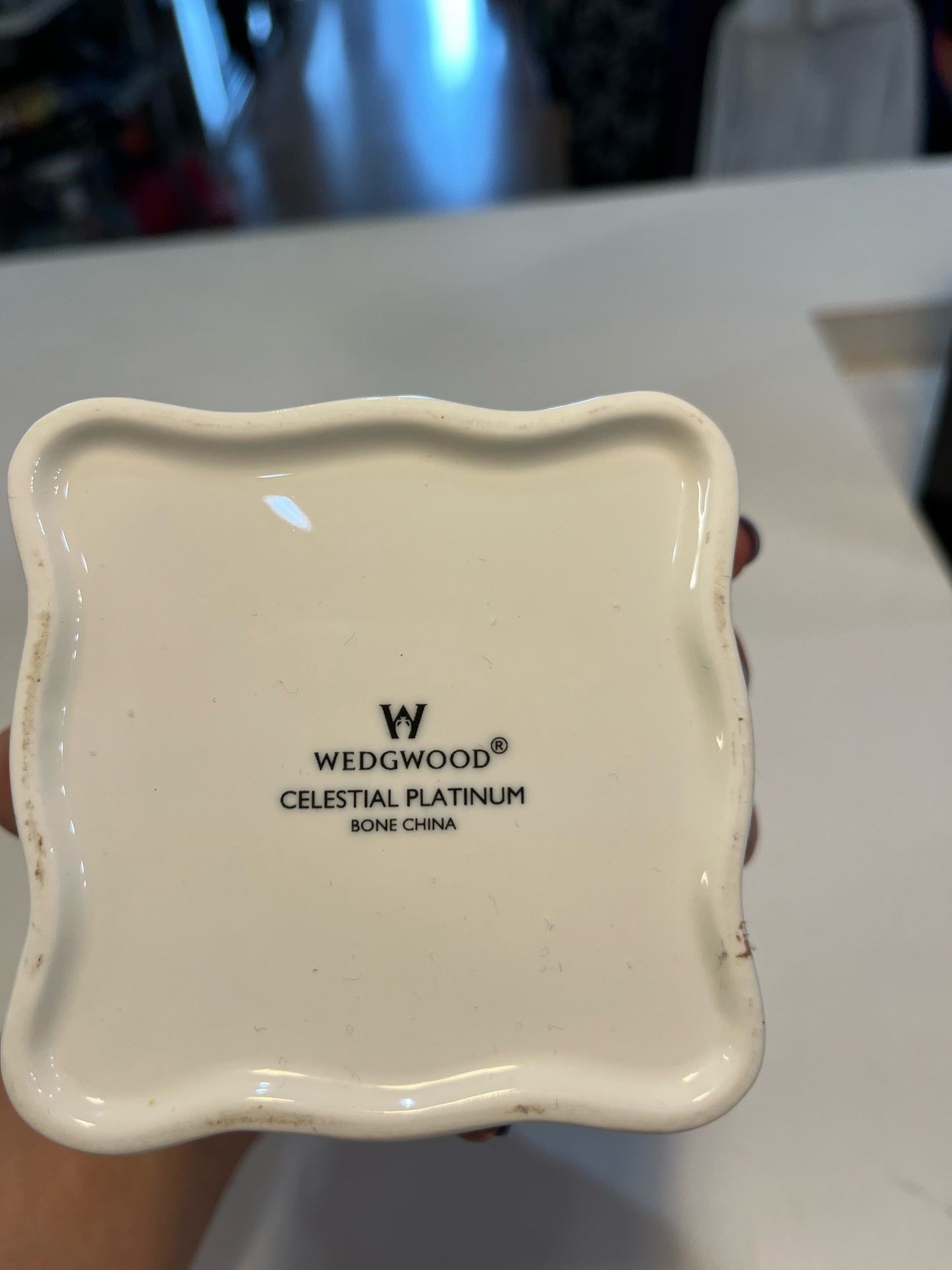 Wedgewood "Celestial" Platinum Trinket Box