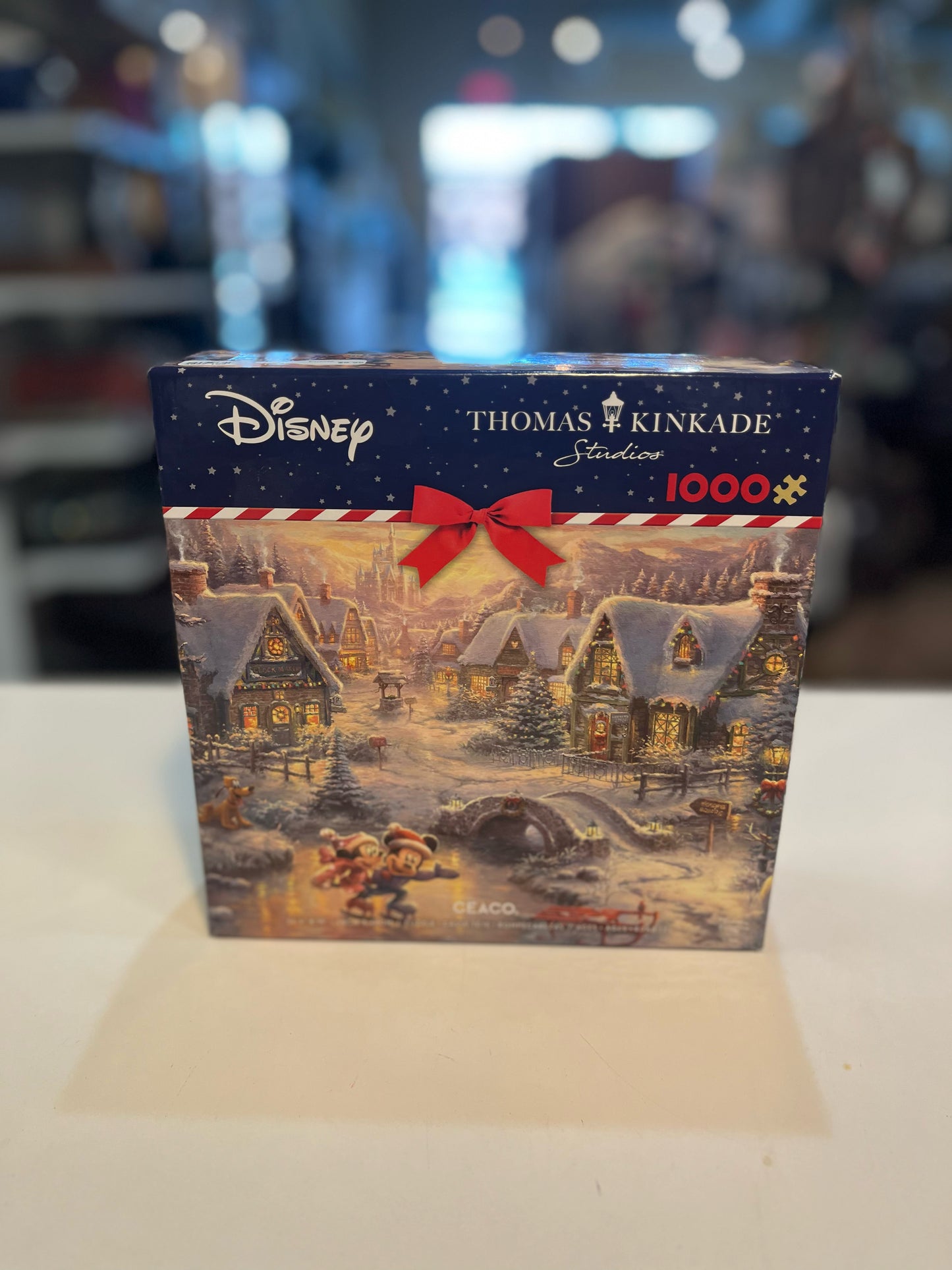 Disney Minnie & Mickey Ice Skating Puzzle