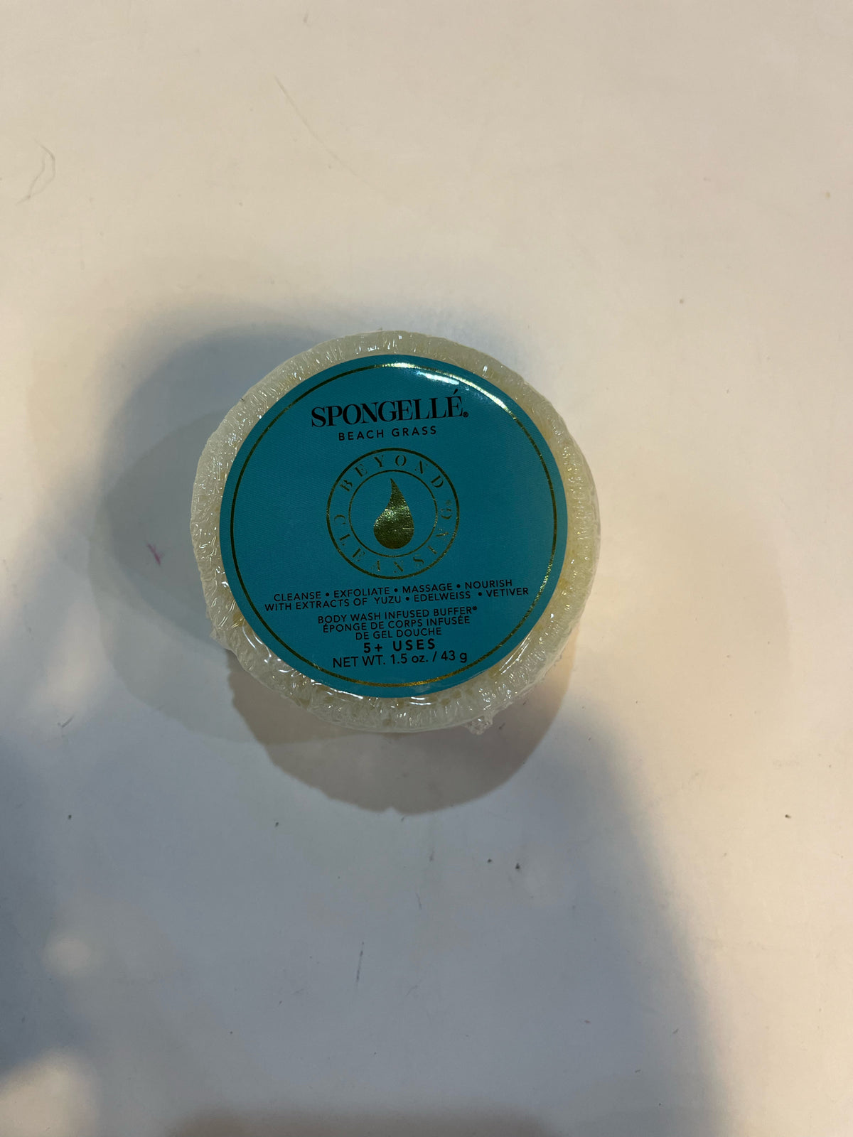 Spongelle "Beach Grass" Body Wash Infused Buffer
