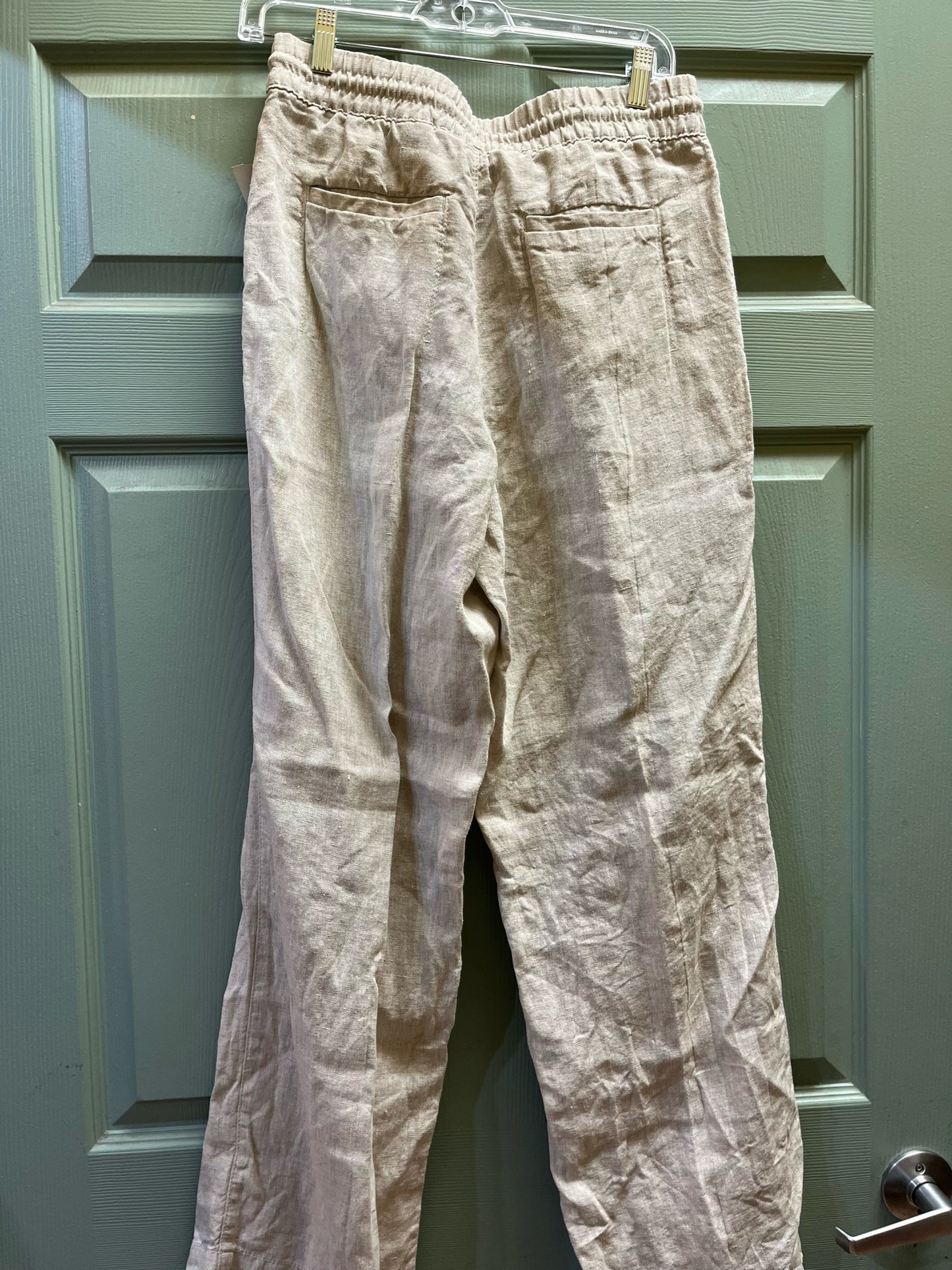Athleta “Retreat Linen High Rise Wide Leg Pant"