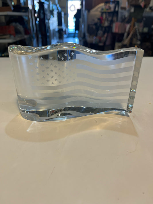 Steuben “Star Spangled Banner”Paperweight
