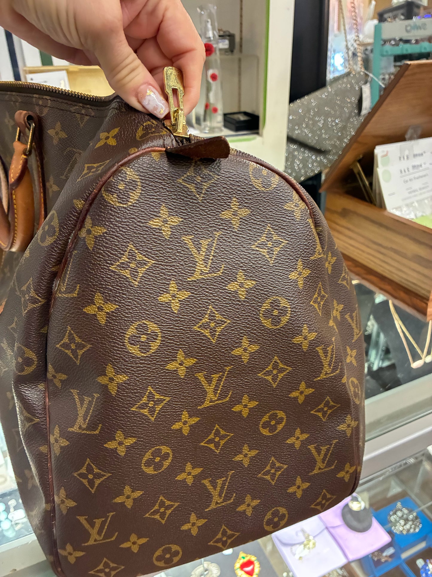 Louis Vuitton Monogram Keepall 50 Weekender Bag