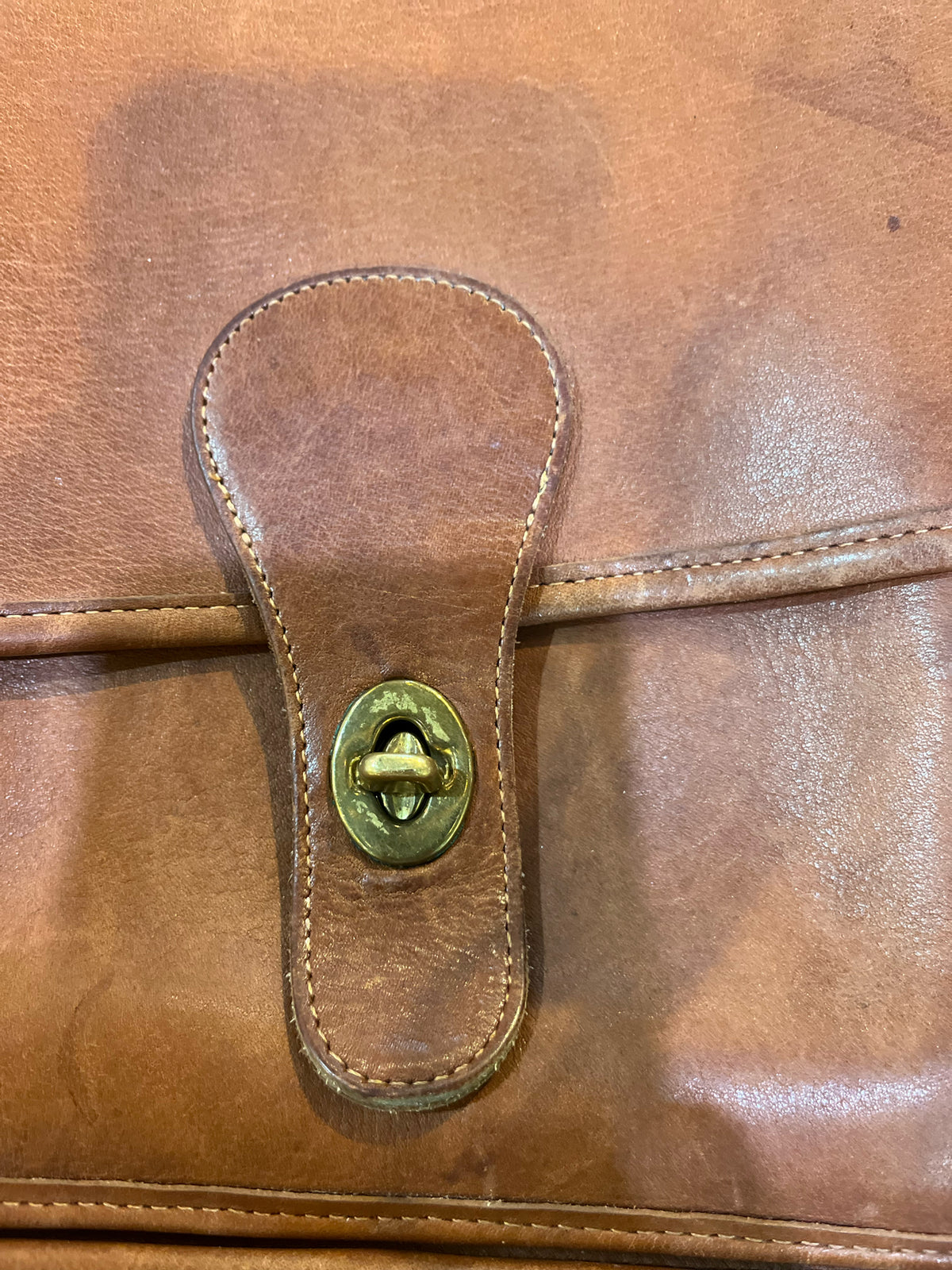 Vintage Coach Brown “Station” Handbag
