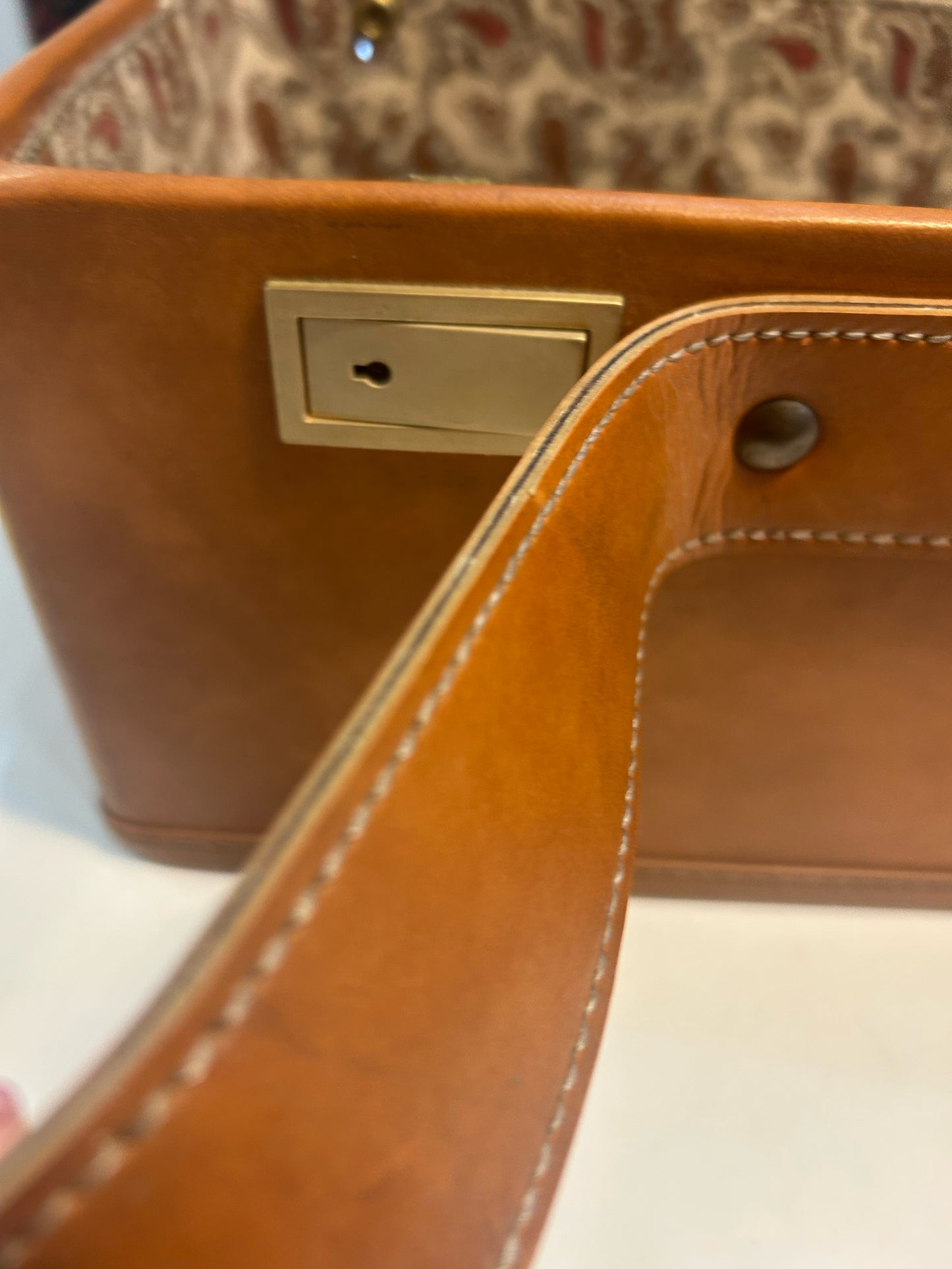 Vintage Hartmann Leather Train Case