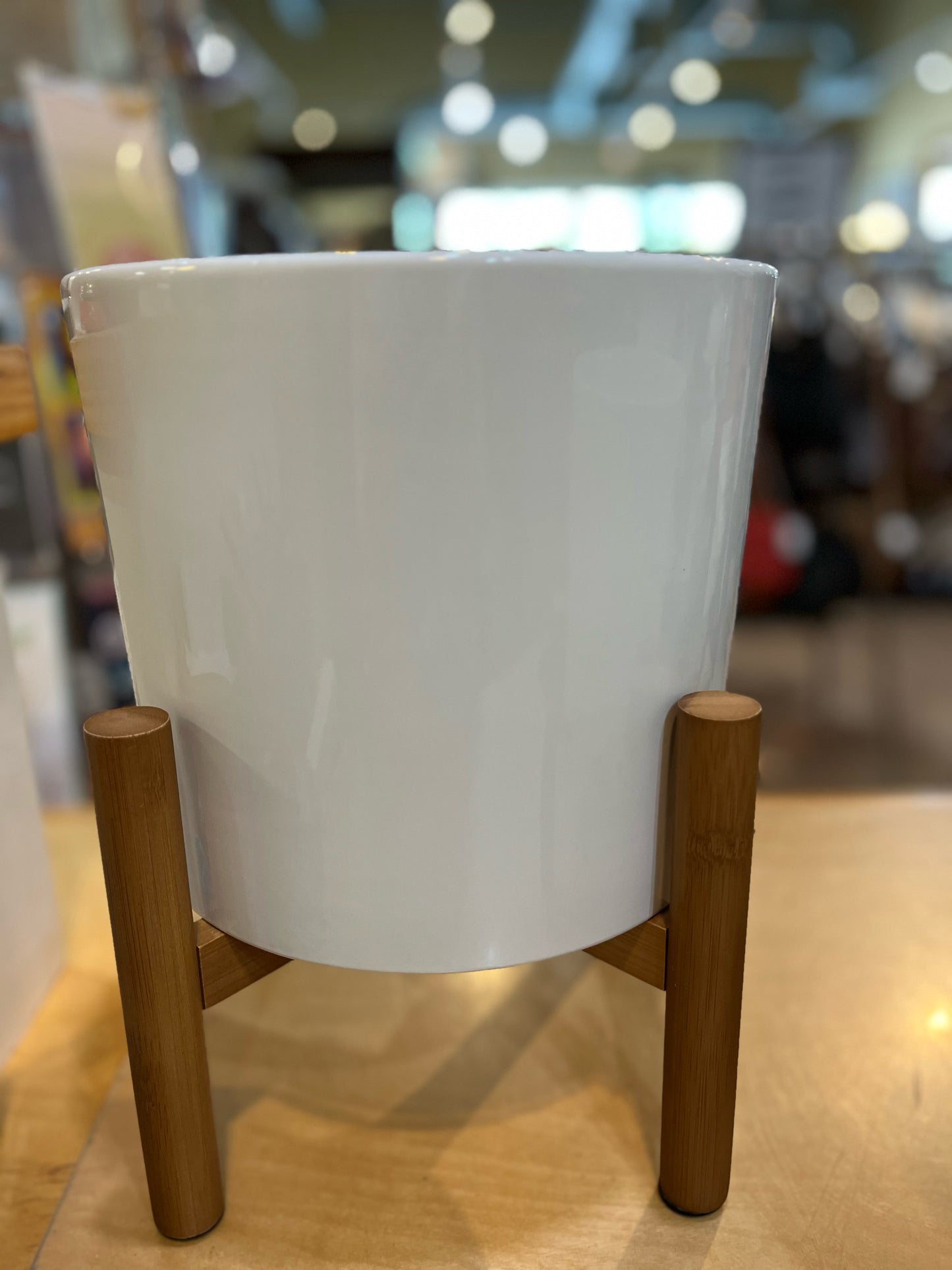 Large White Pot