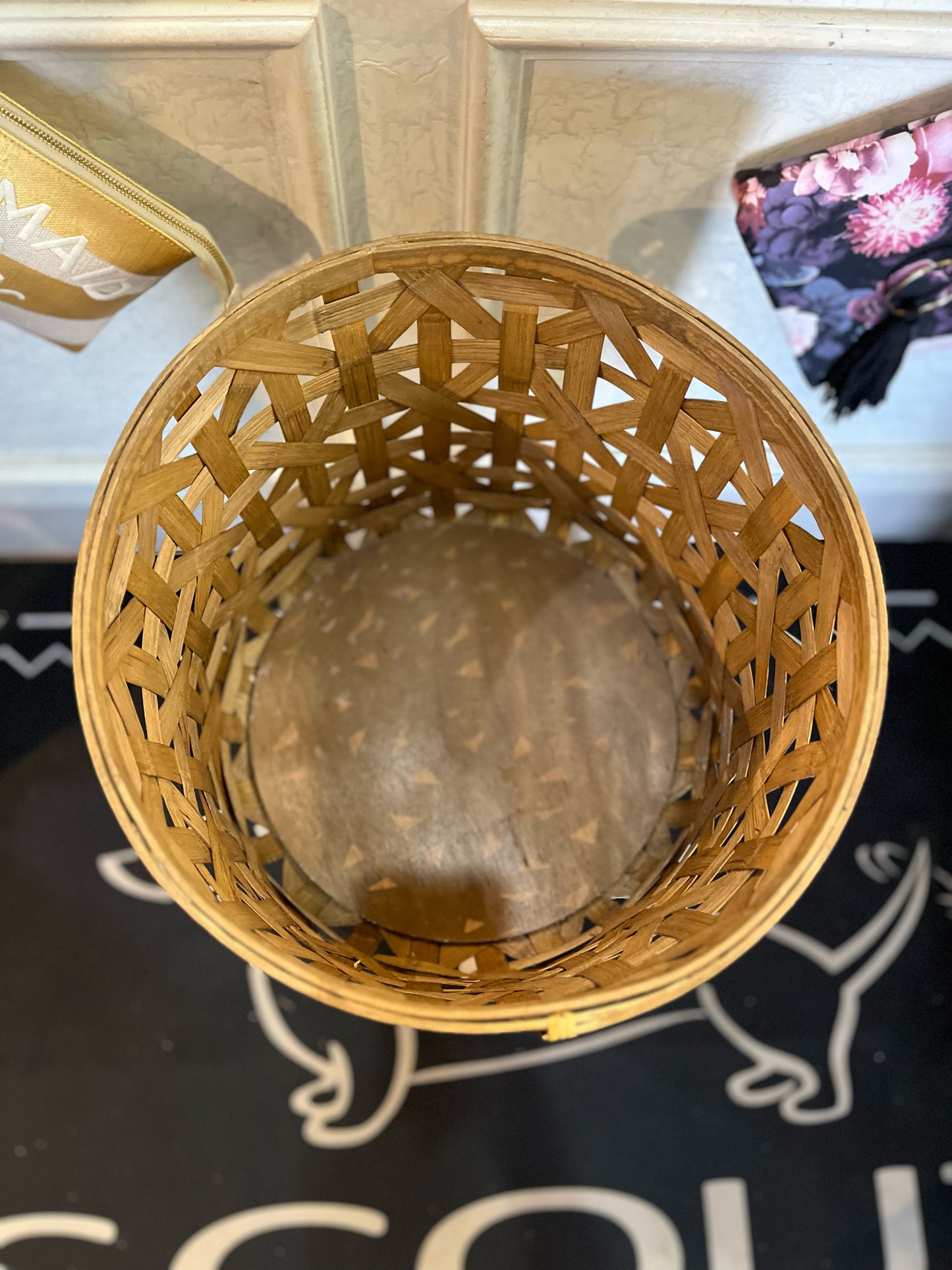 Magnolia Tall Basket Plant Stand