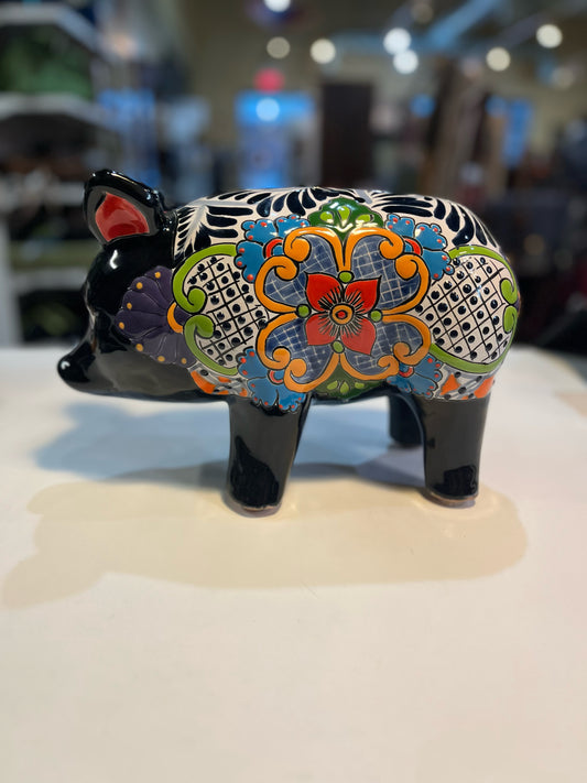 Talavera Pig Figurine
