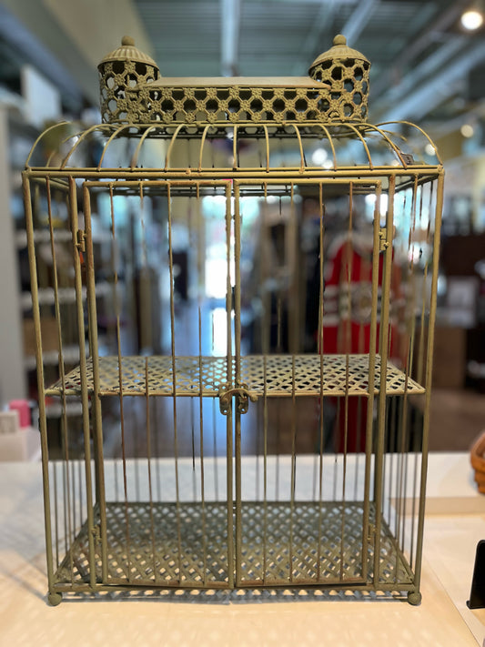 two tier victorian style birdcage