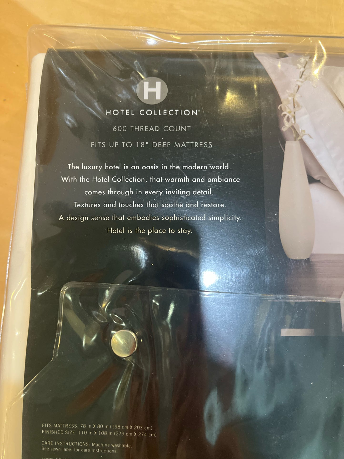 Hotel Collection King Flat Sheet