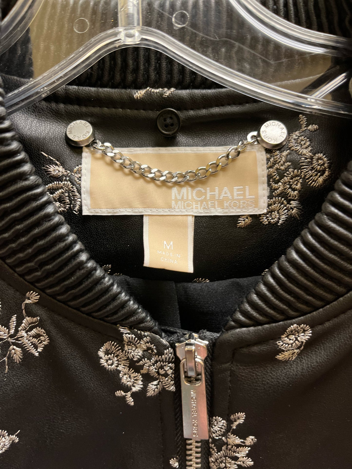 Size M Michael Kors Black Jacket