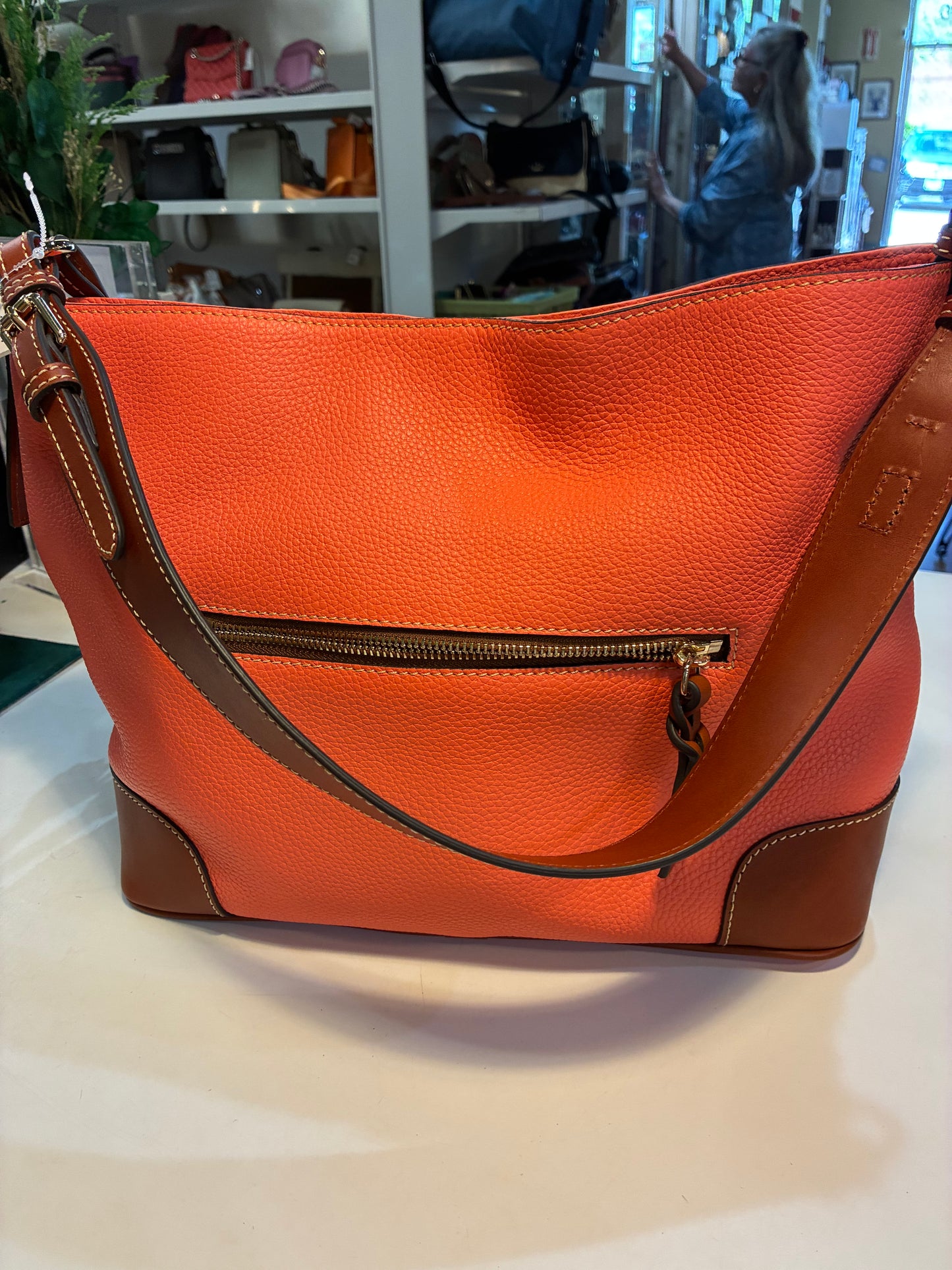 Dooney and Bourke Tangerine Bag